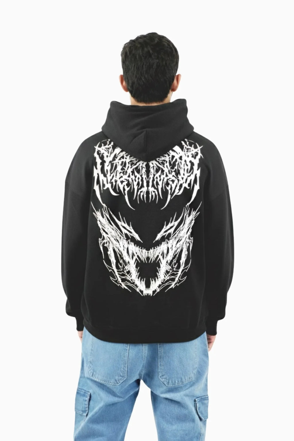 Savage Smile Oversized Hoodie by Elvory