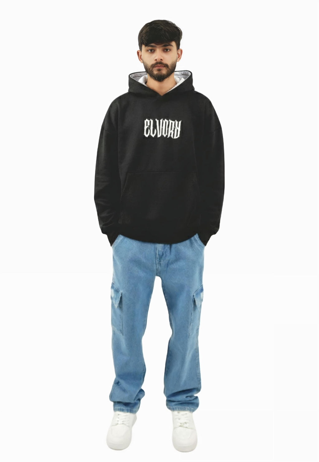 Savage Smile Oversized Hoodie by Elvory