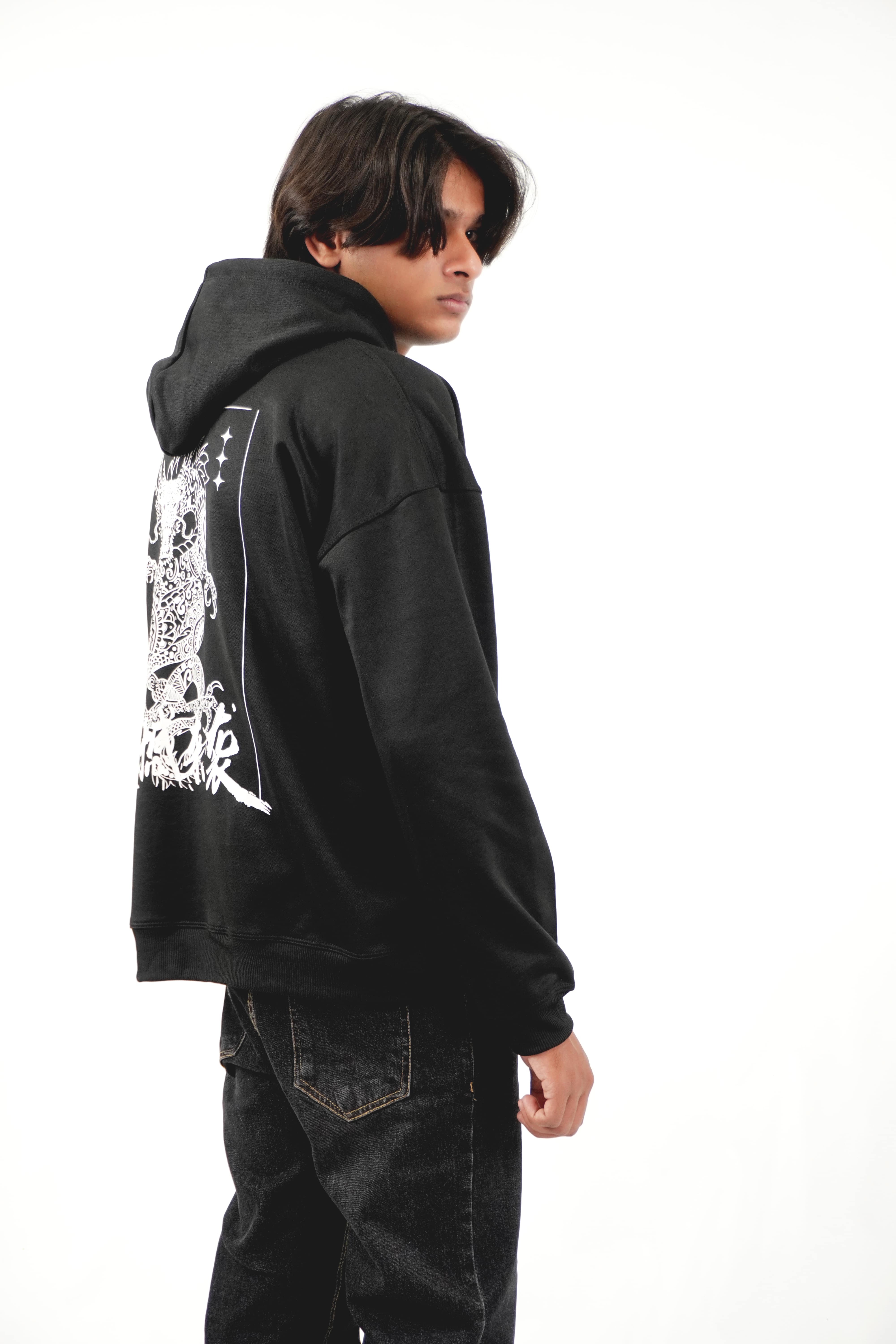 Dragon Slayer Oversized Hoodie By Elvory