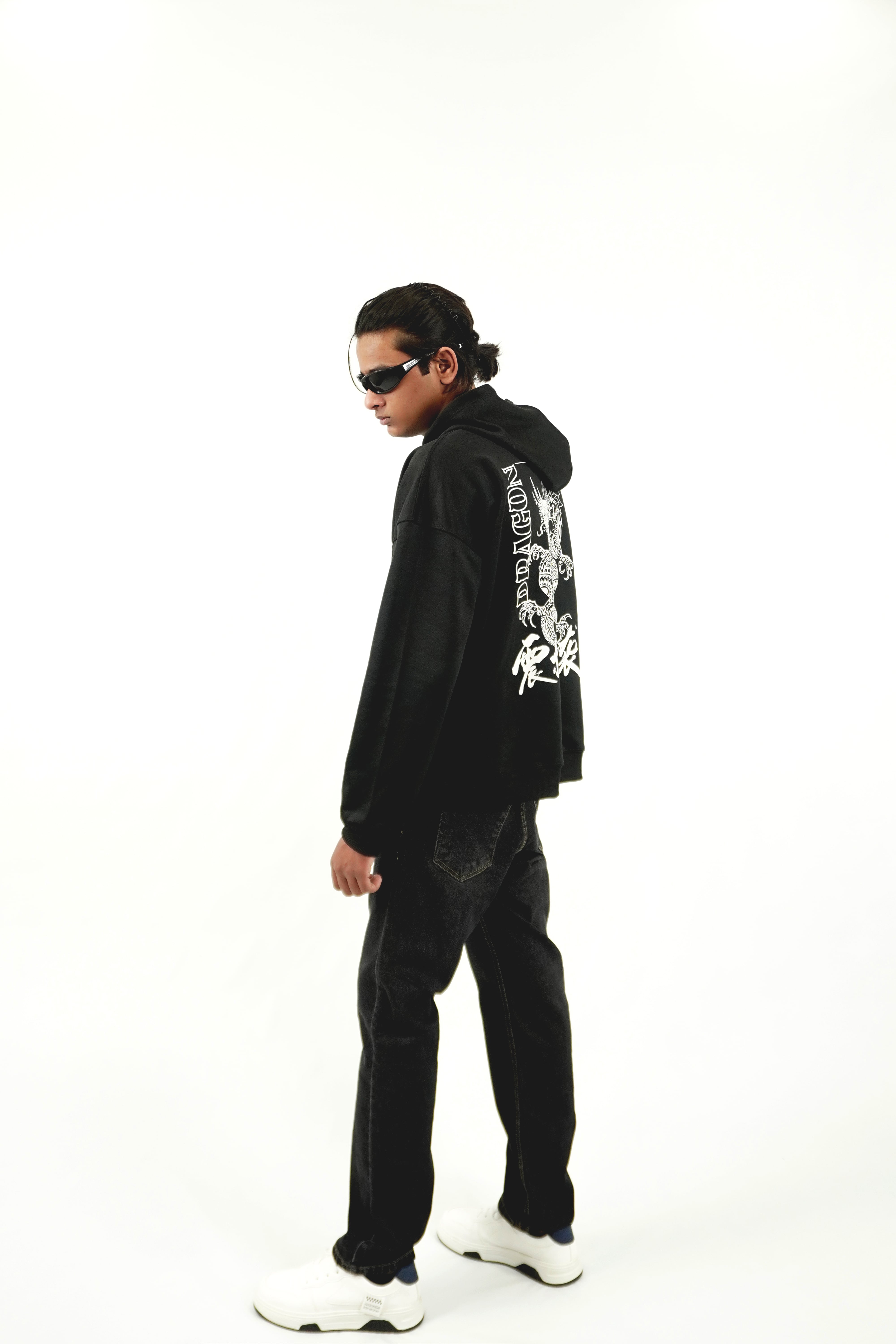 Dragon Slayer Oversized Hoodie By Elvory