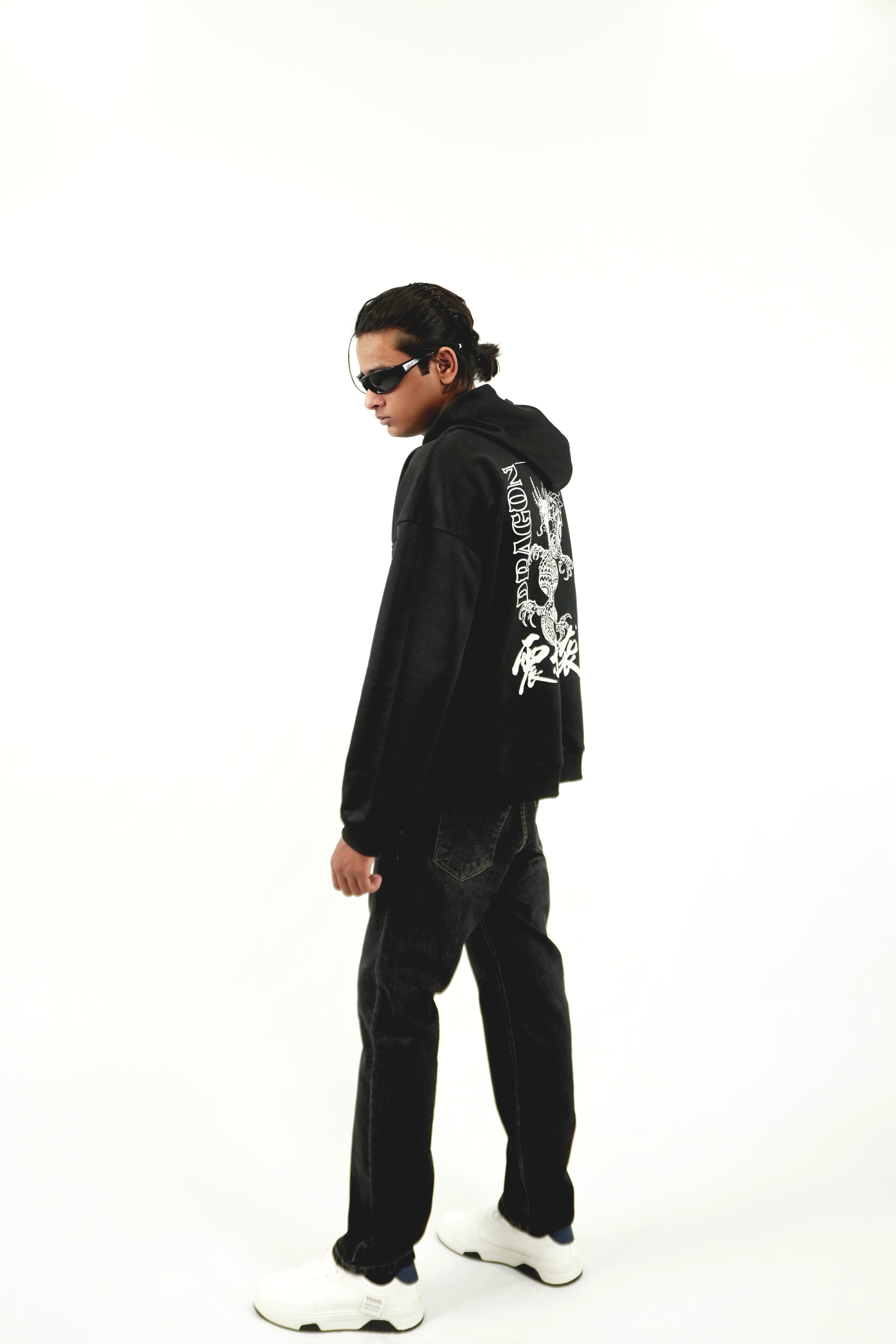 Dragon Slayer Oversized Hoodie By Elvory