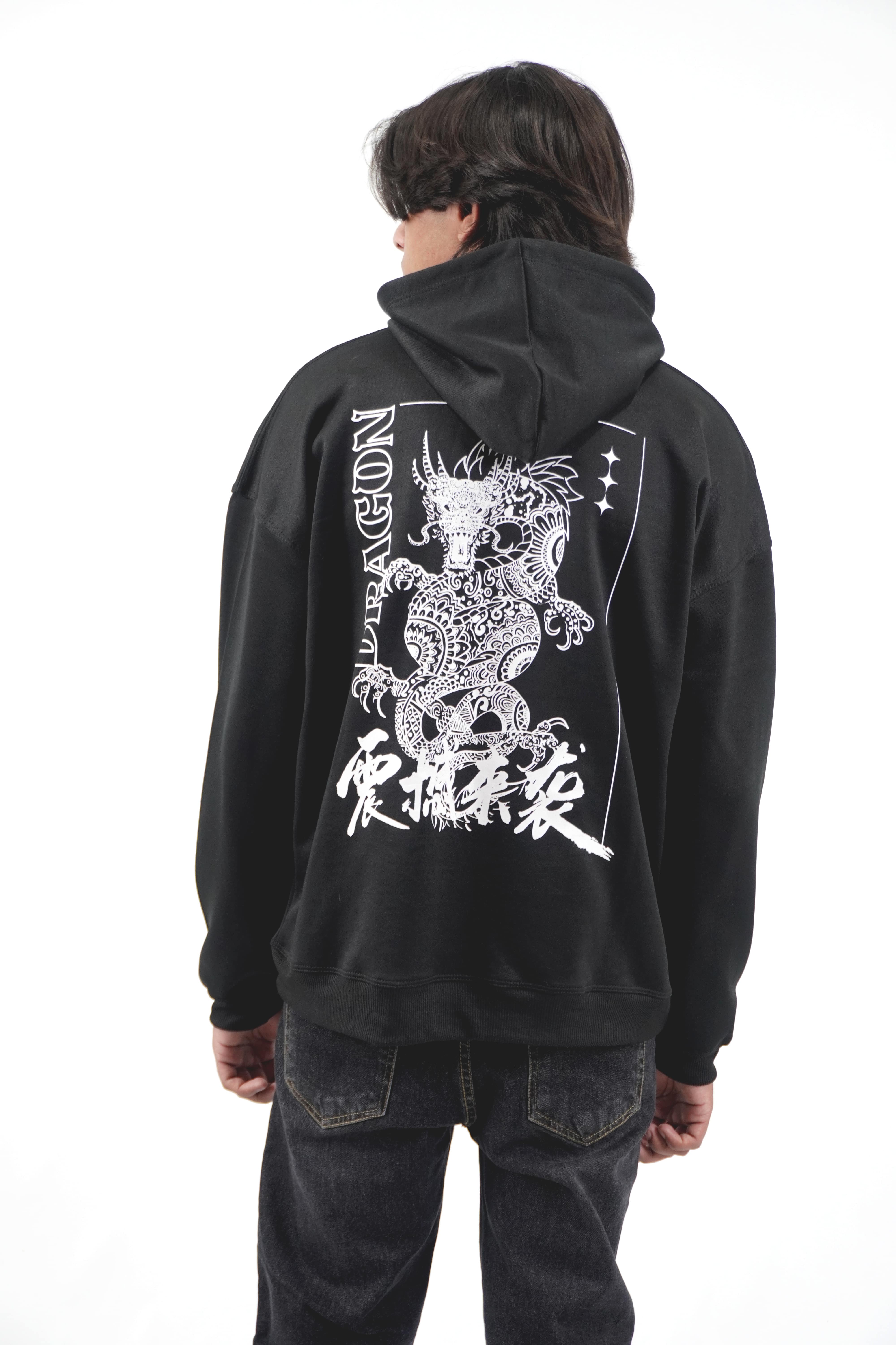 Dragon Slayer Oversized Hoodie By Elvory