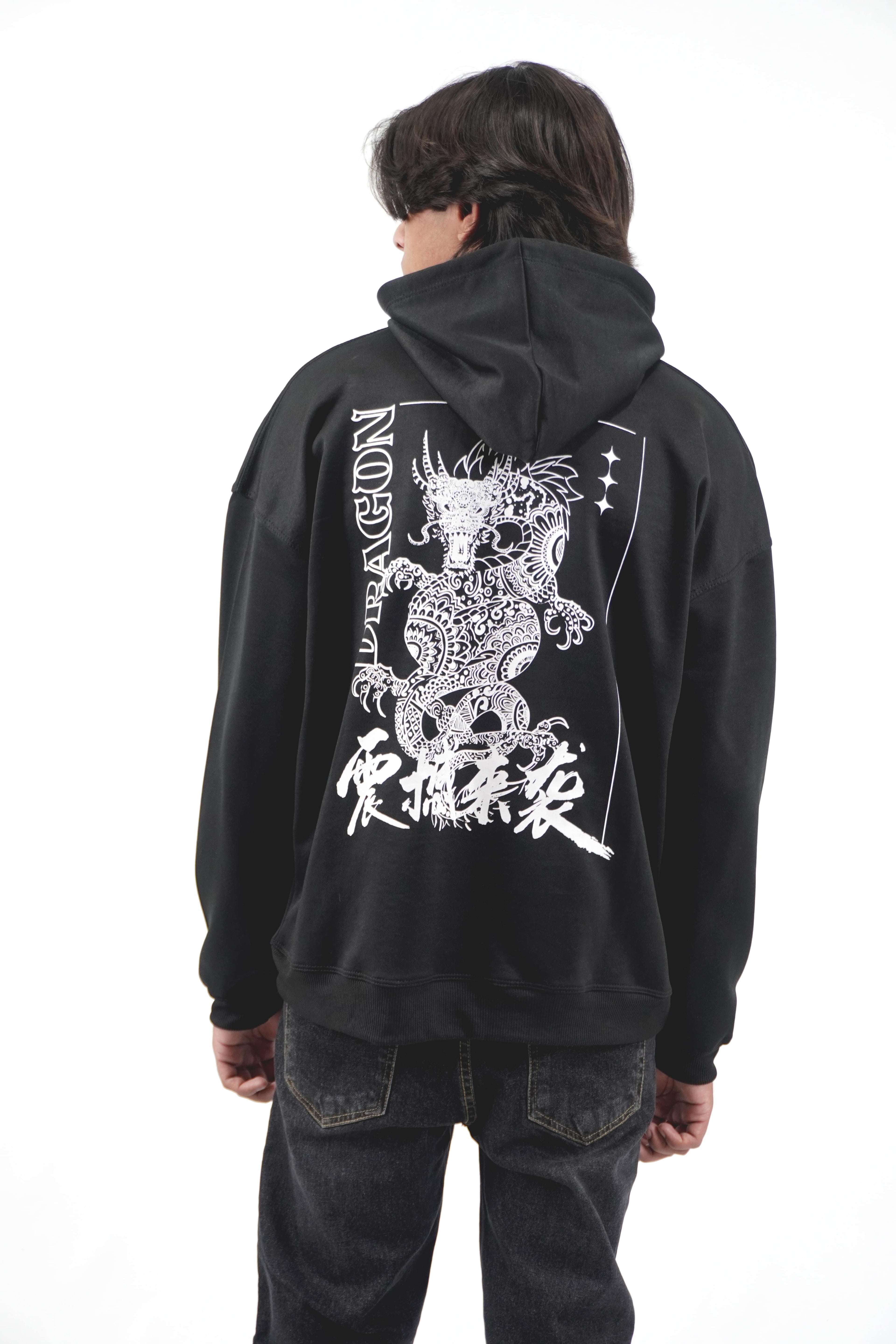Dragon Slayer Oversized Hoodie By Elvory