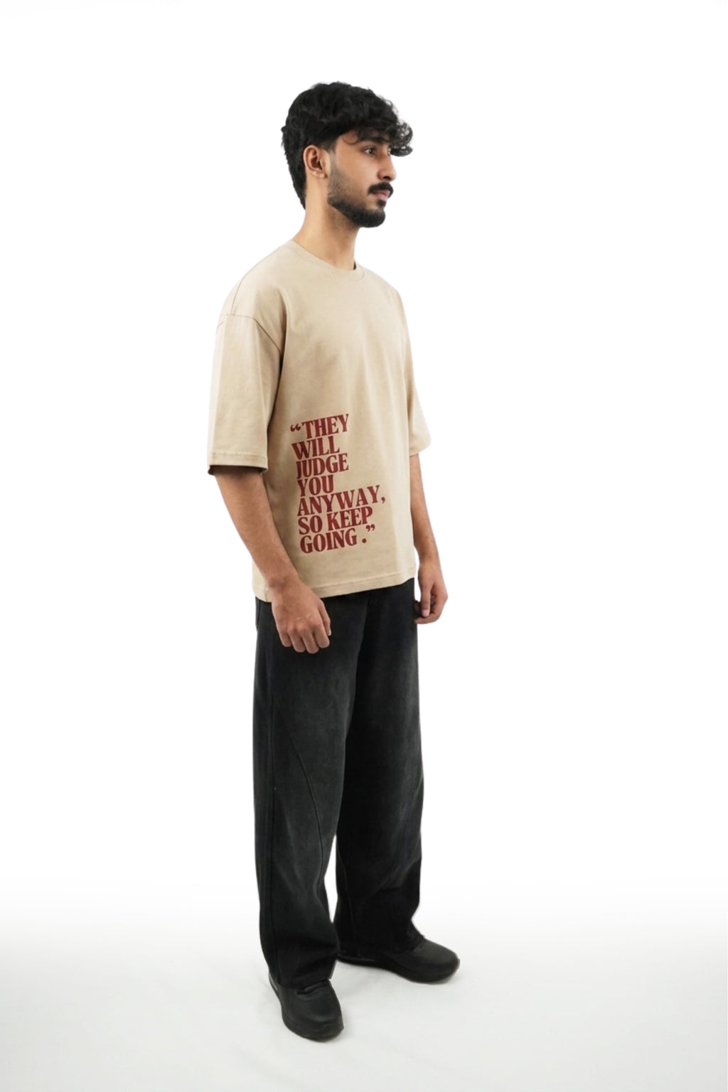 Keep Going Oversized T-Shirt By Elvory