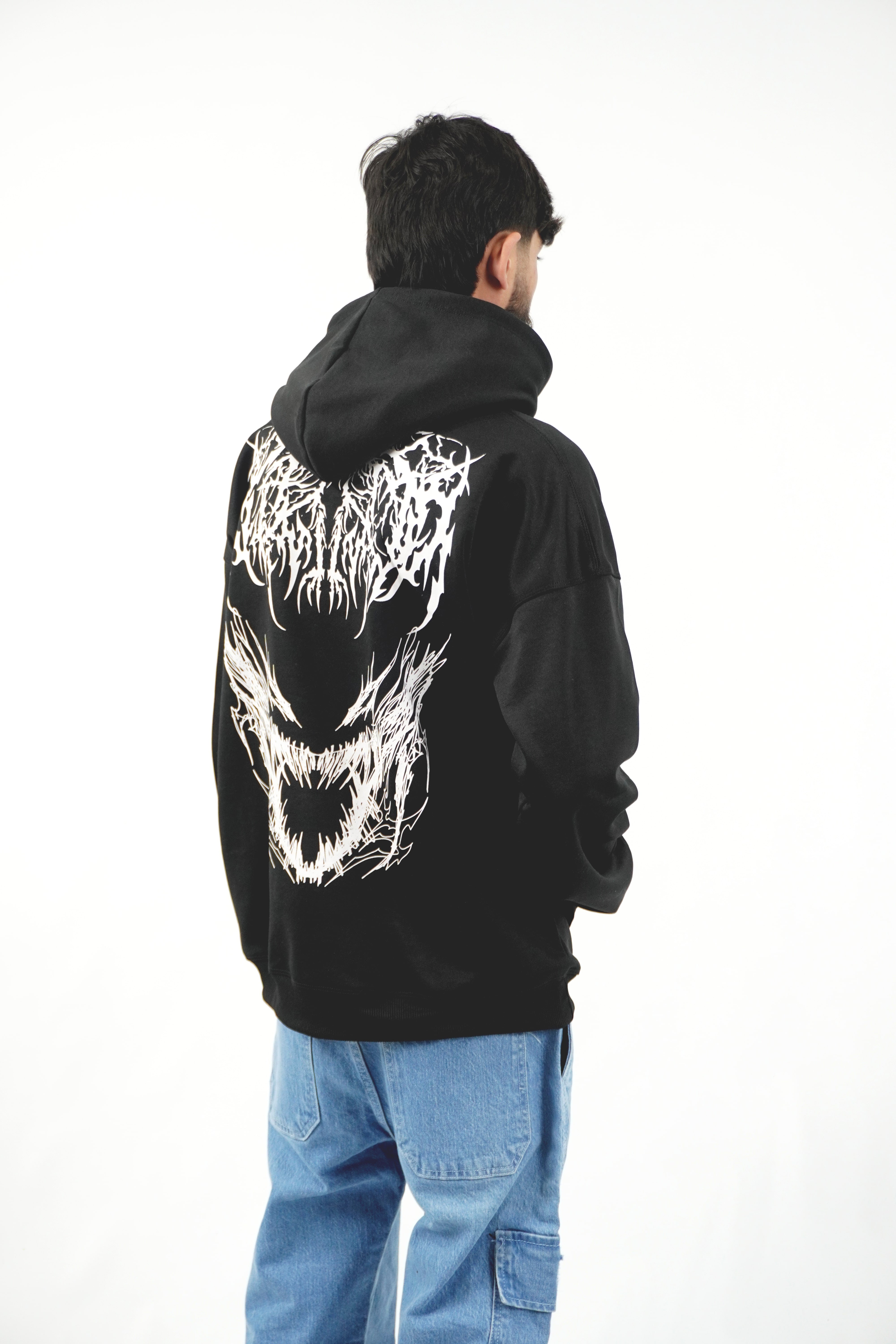 Savage Smile Oversized Hoodie By Elvory