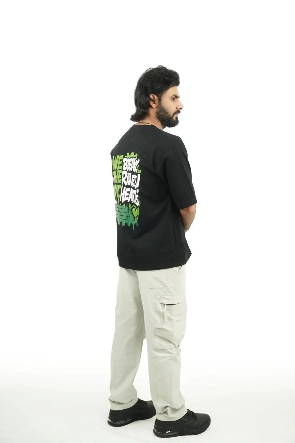 Break Rules Club Oversized T-Shirt - Elvory