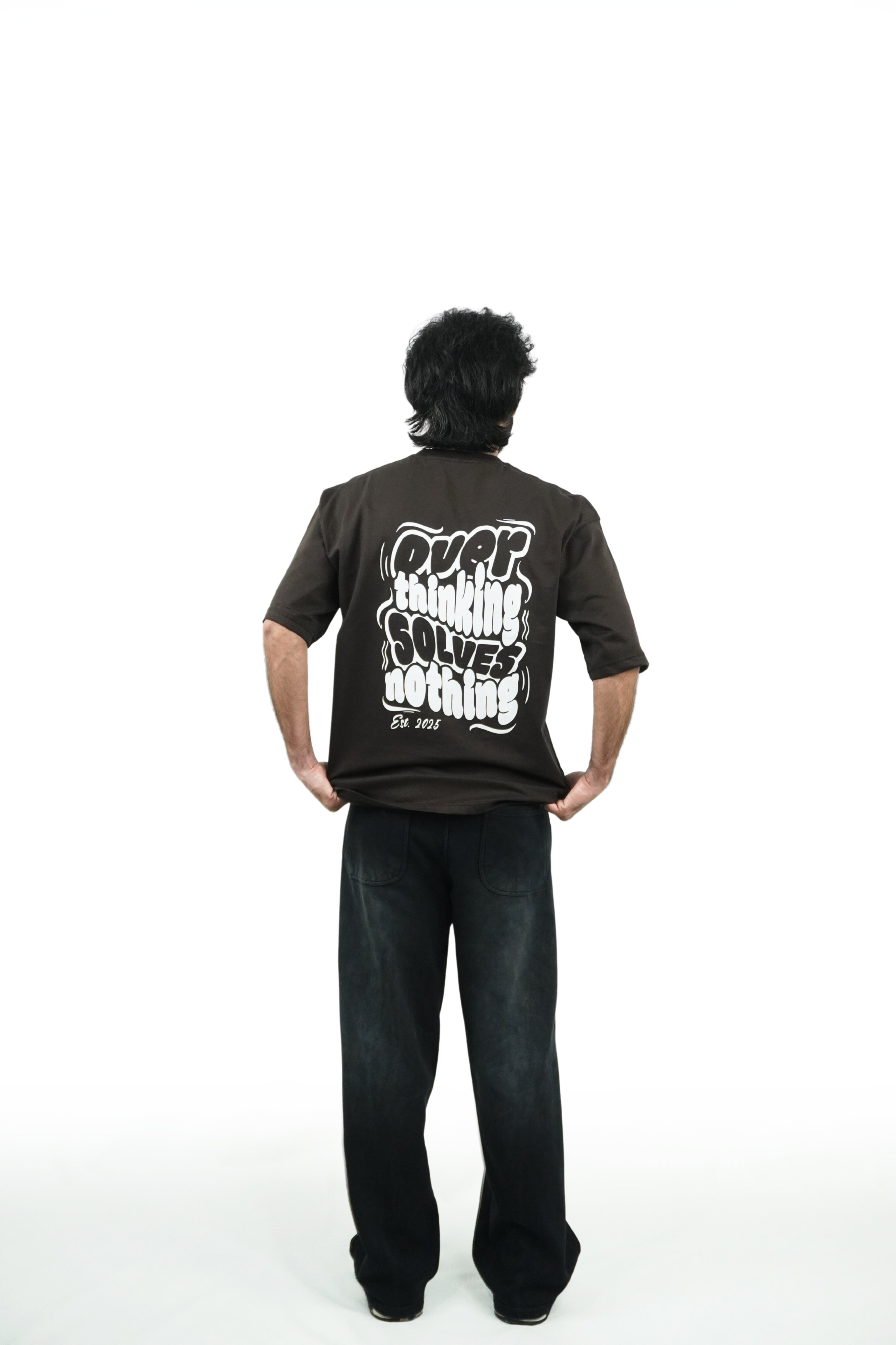 NØTHINK Oversized T-Shirt By Elvory