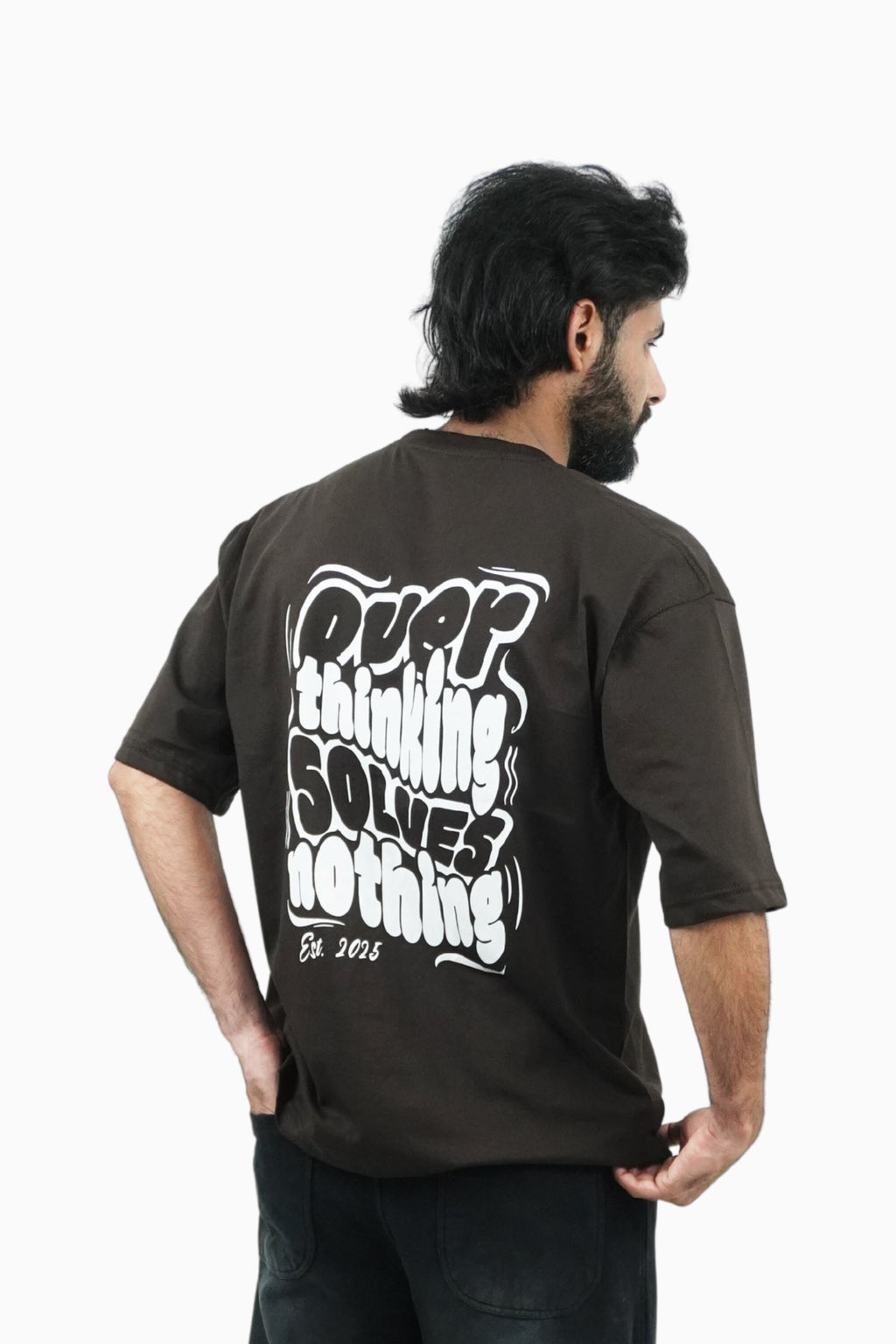 NØTHINK Oversized T-Shirt By Elvory