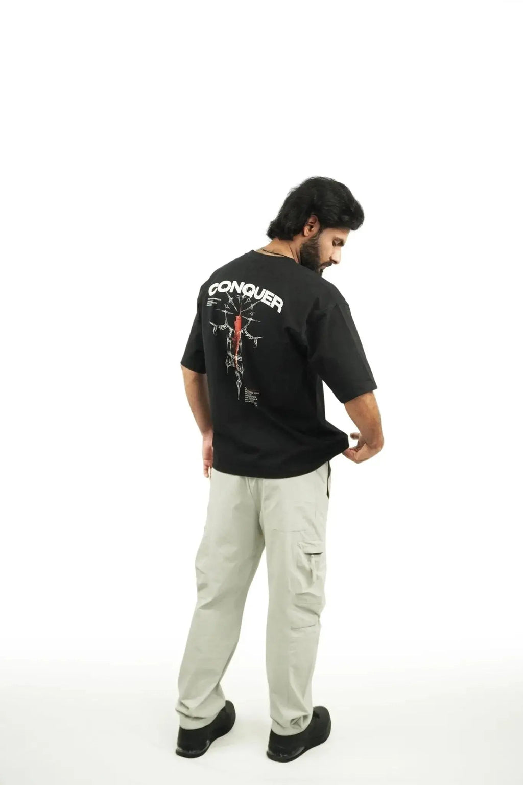 Conquer Within Oversized T-Shirt - Elvory