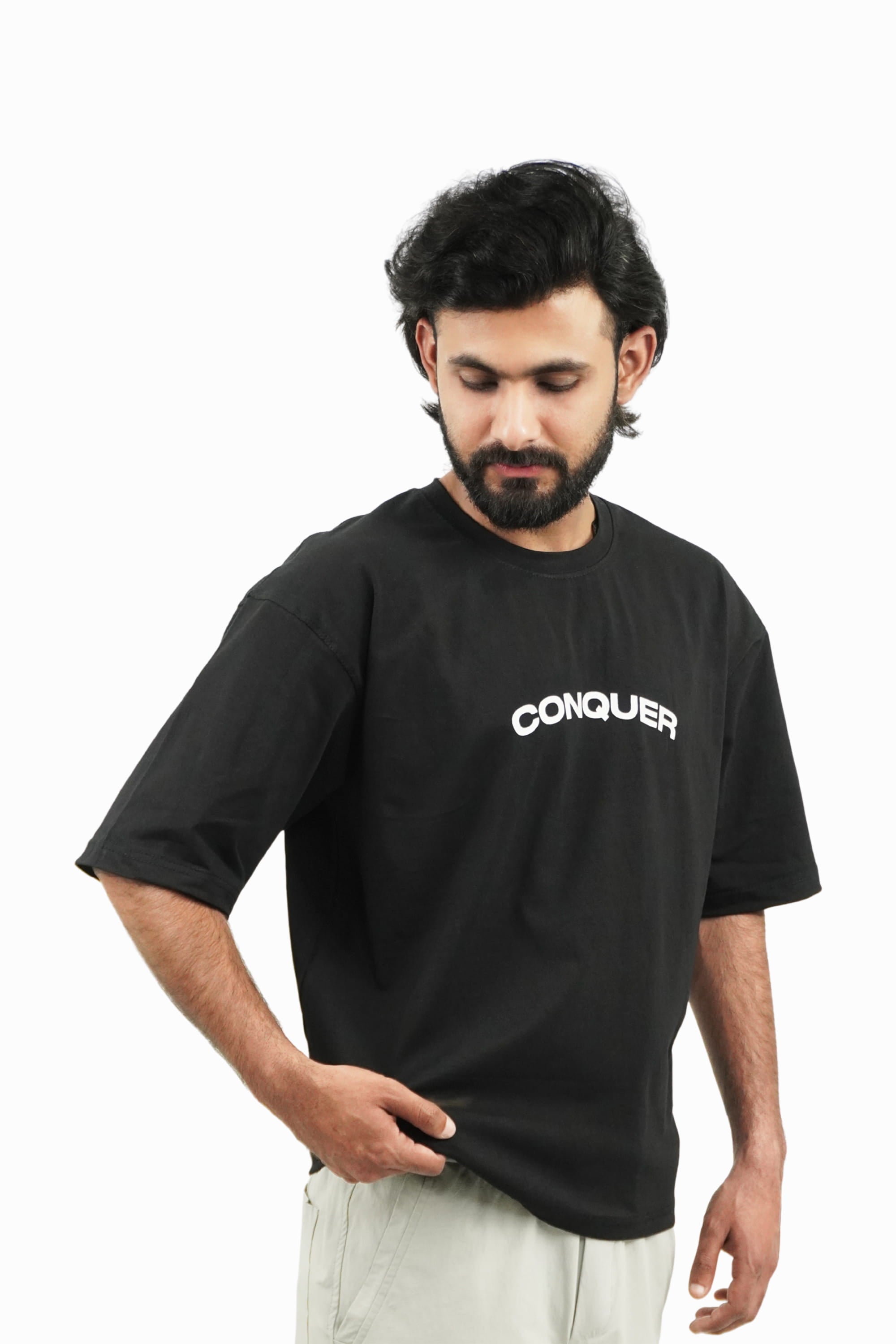 Conquer Within Oversized T-Shirt By Elvory