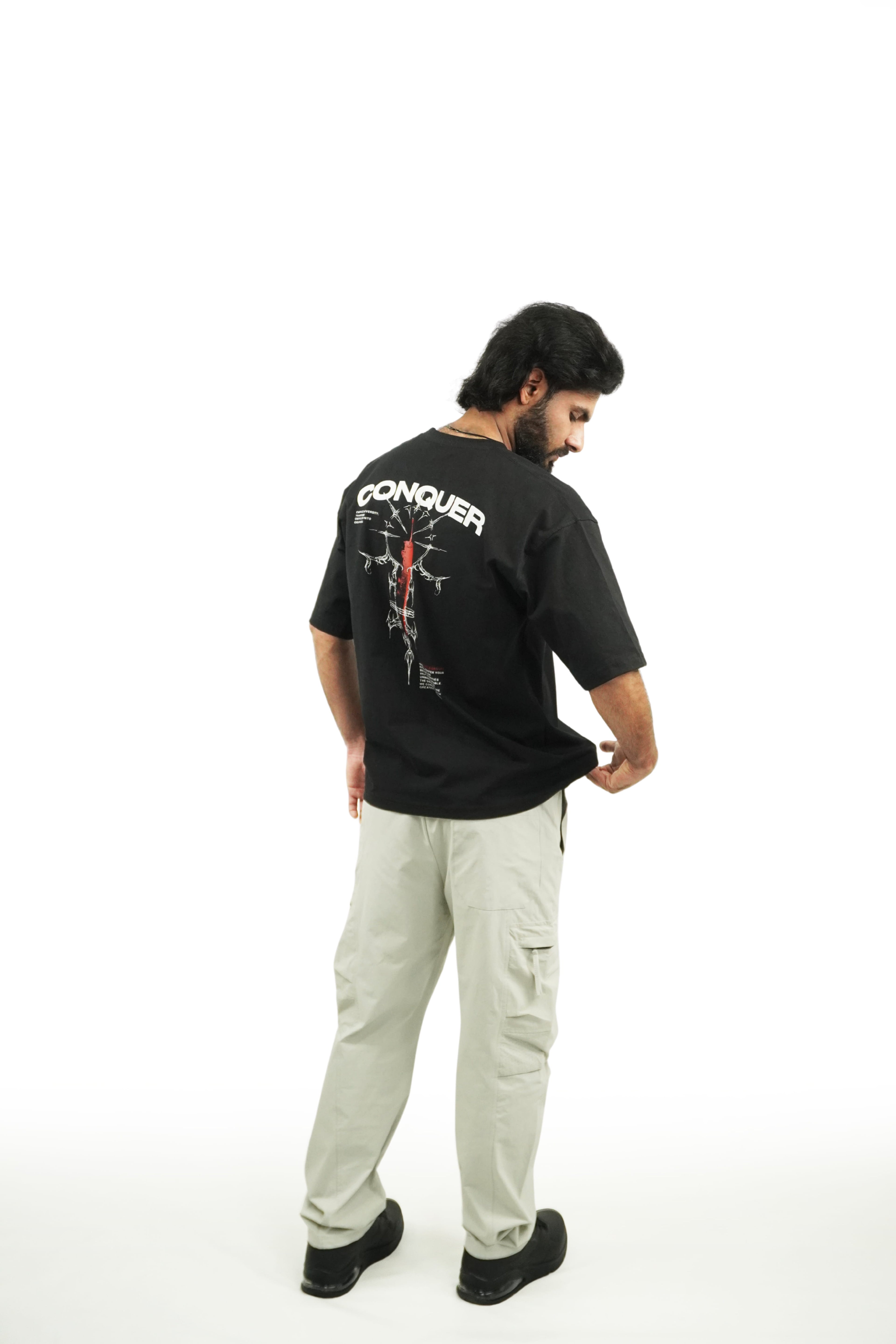 Conquer Within Oversized T-Shirt By Elvory