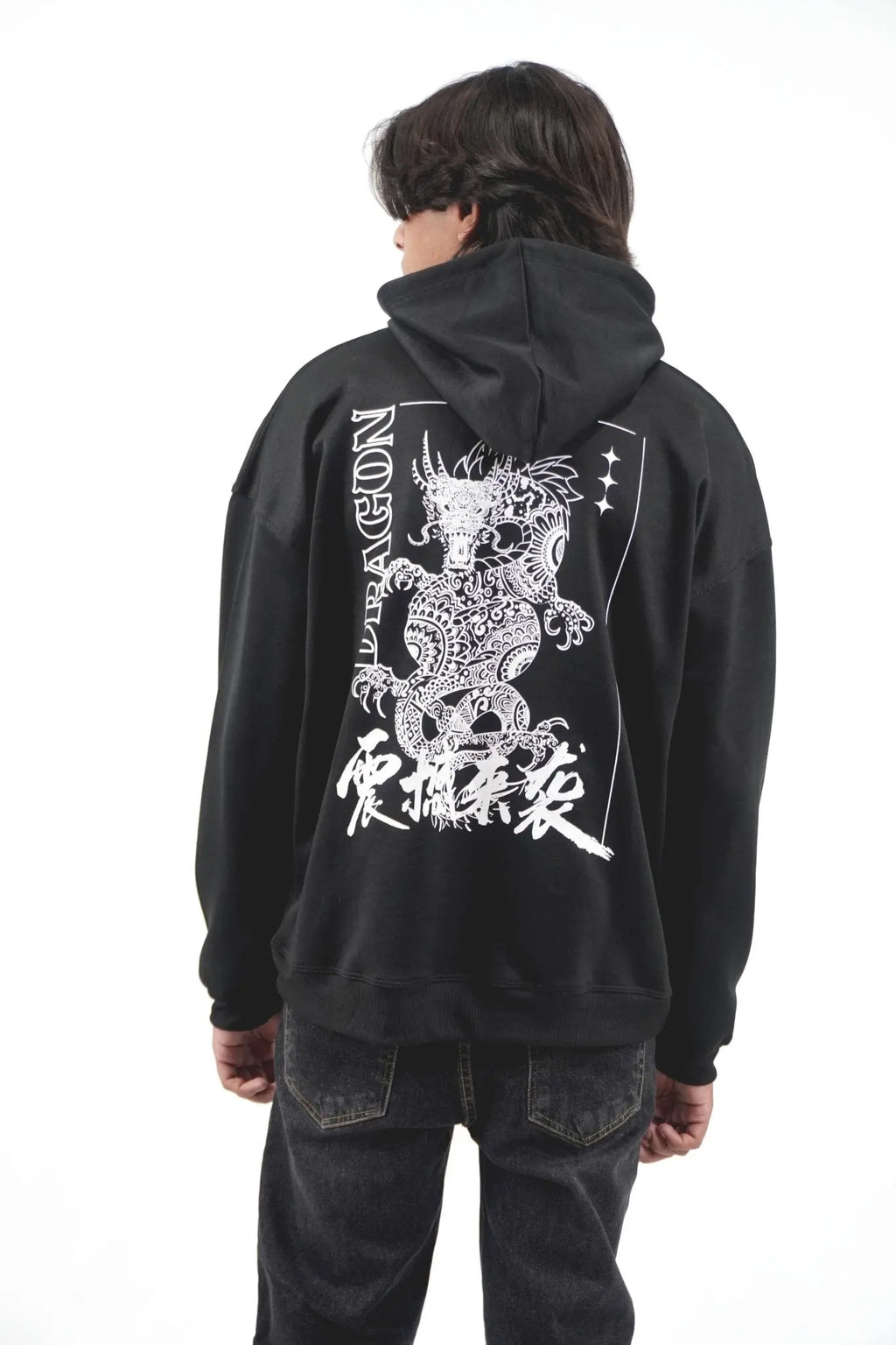 Dragon Slayer Oversized Hoodie By Elvory - Elvory