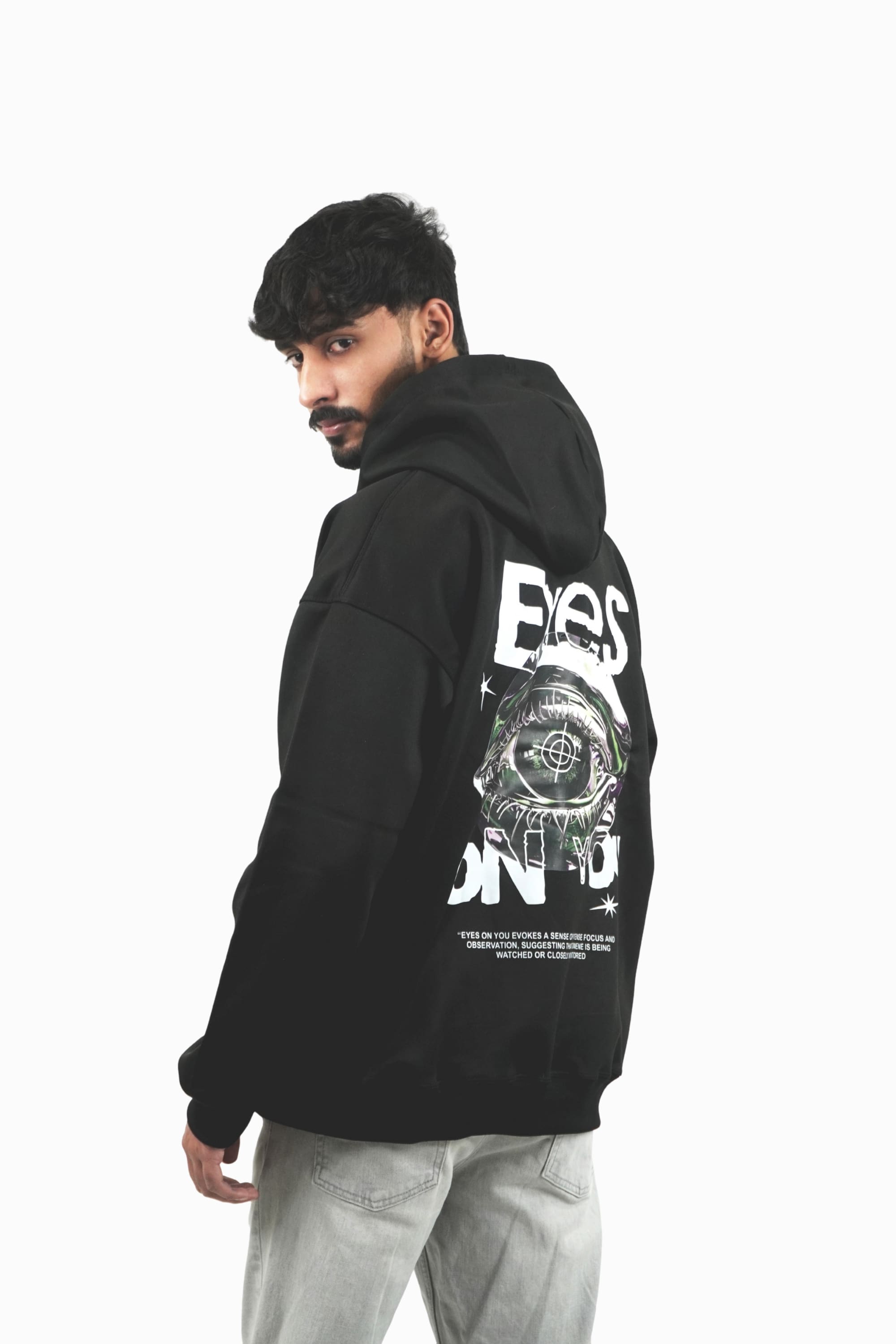 All Eyes On You Oversize Hoodie