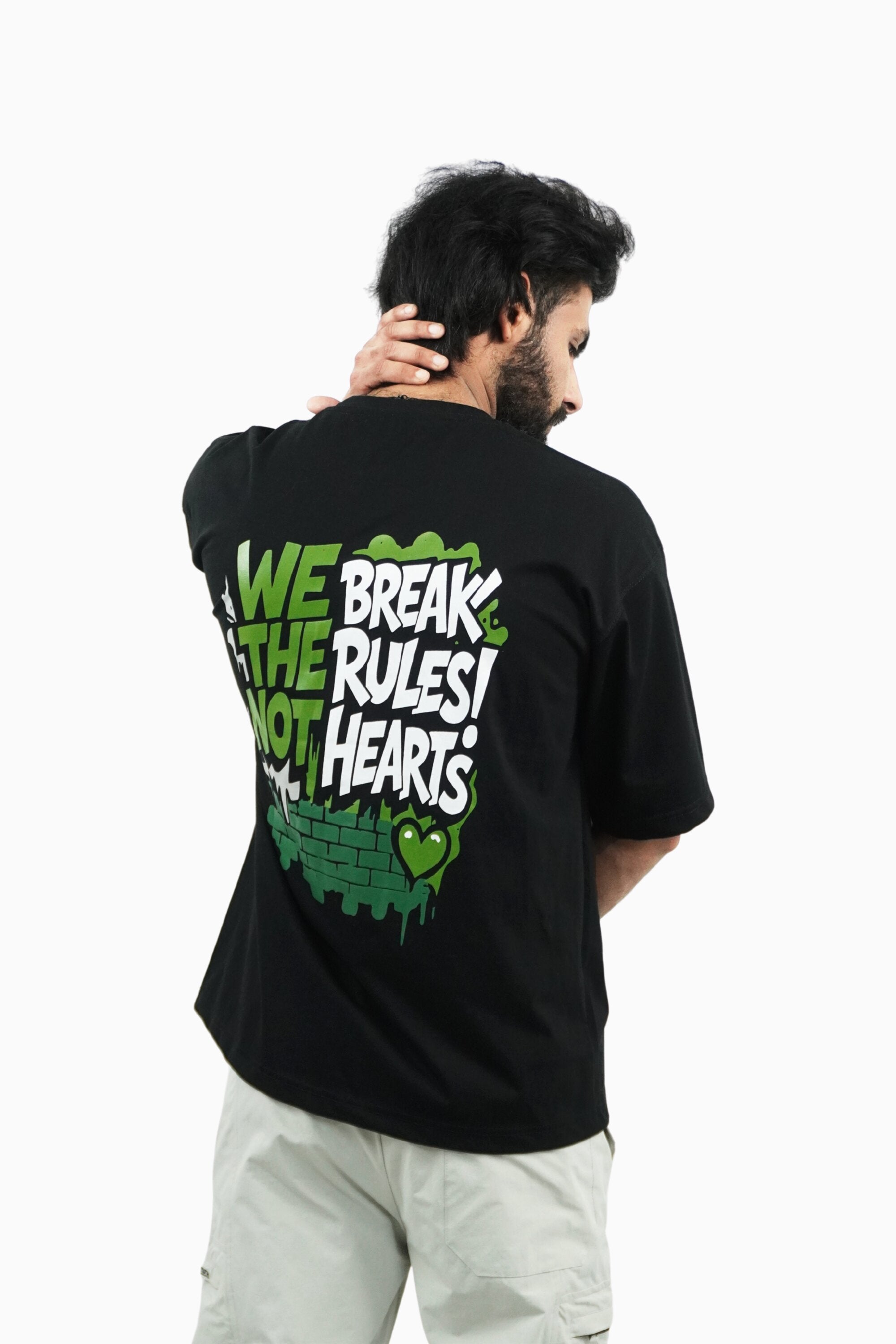 Break Rules Club Oversized T-Shirt By Elvory