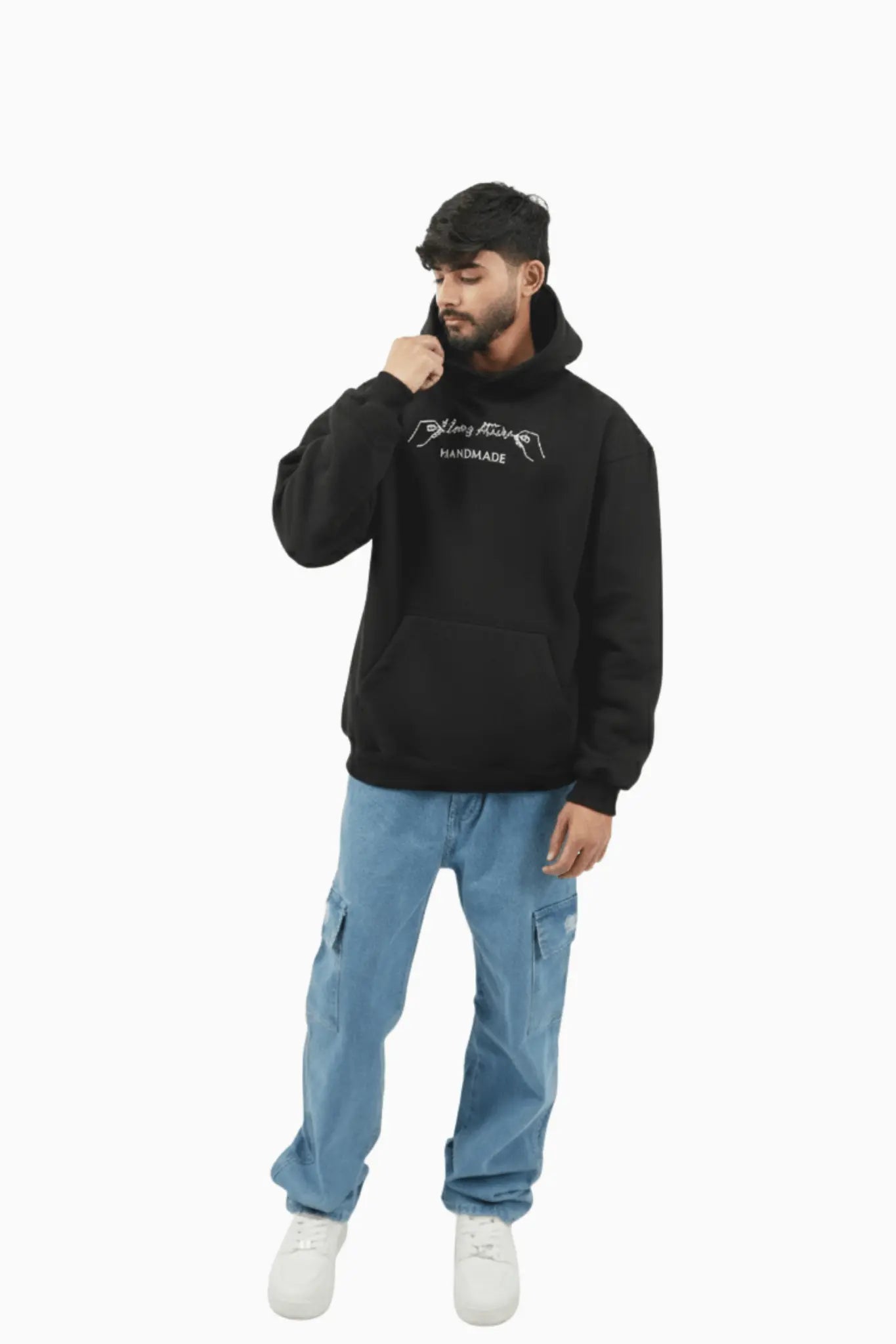Handmade Oversized Hoodie By Elvory - Elvory
