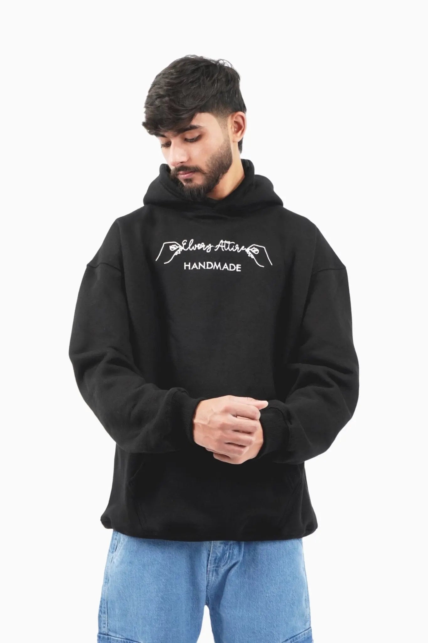 Handmade Oversized Hoodie By Elvory - Elvory