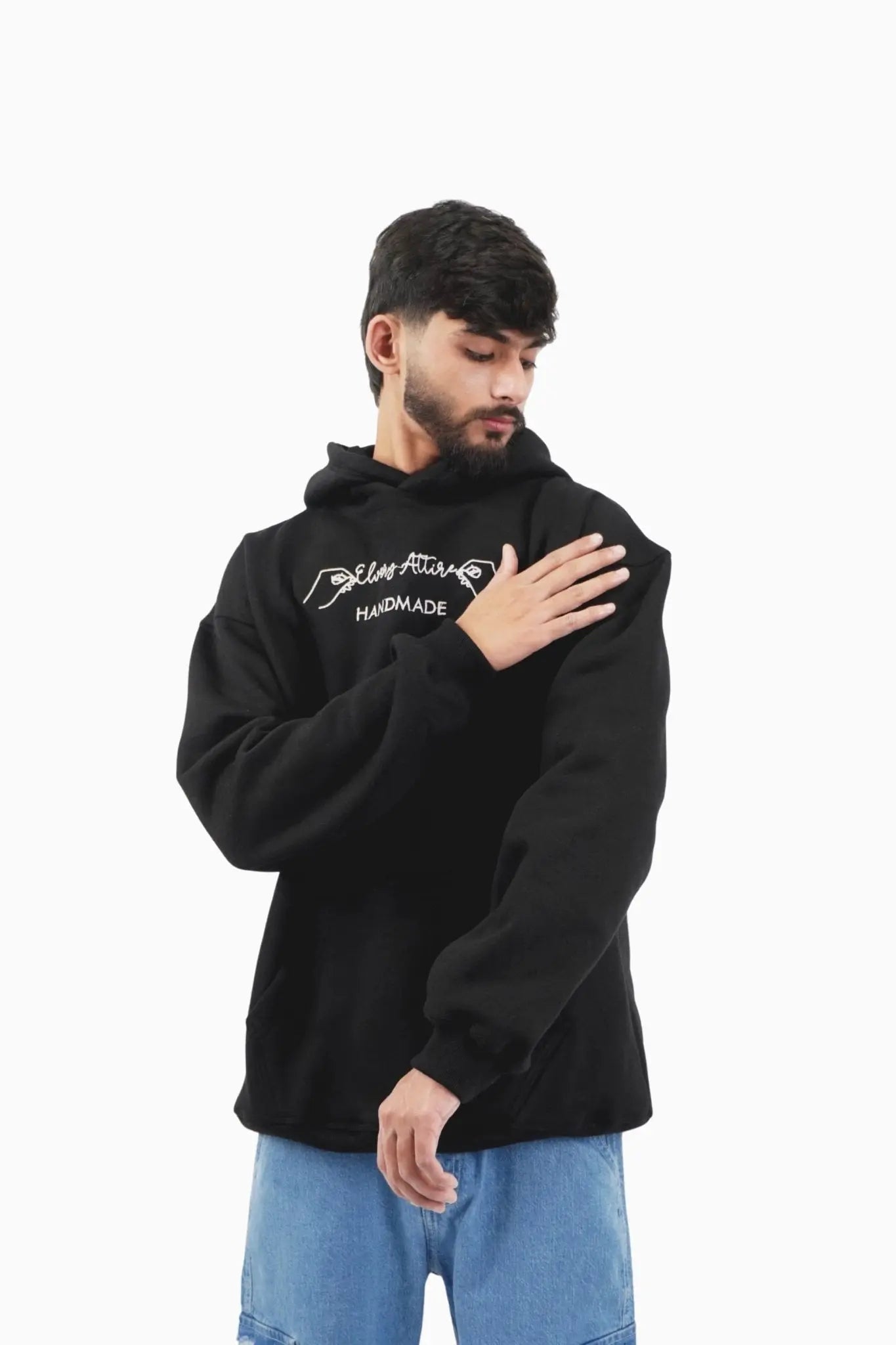 Handmade Oversized Hoodie By Elvory - Elvory