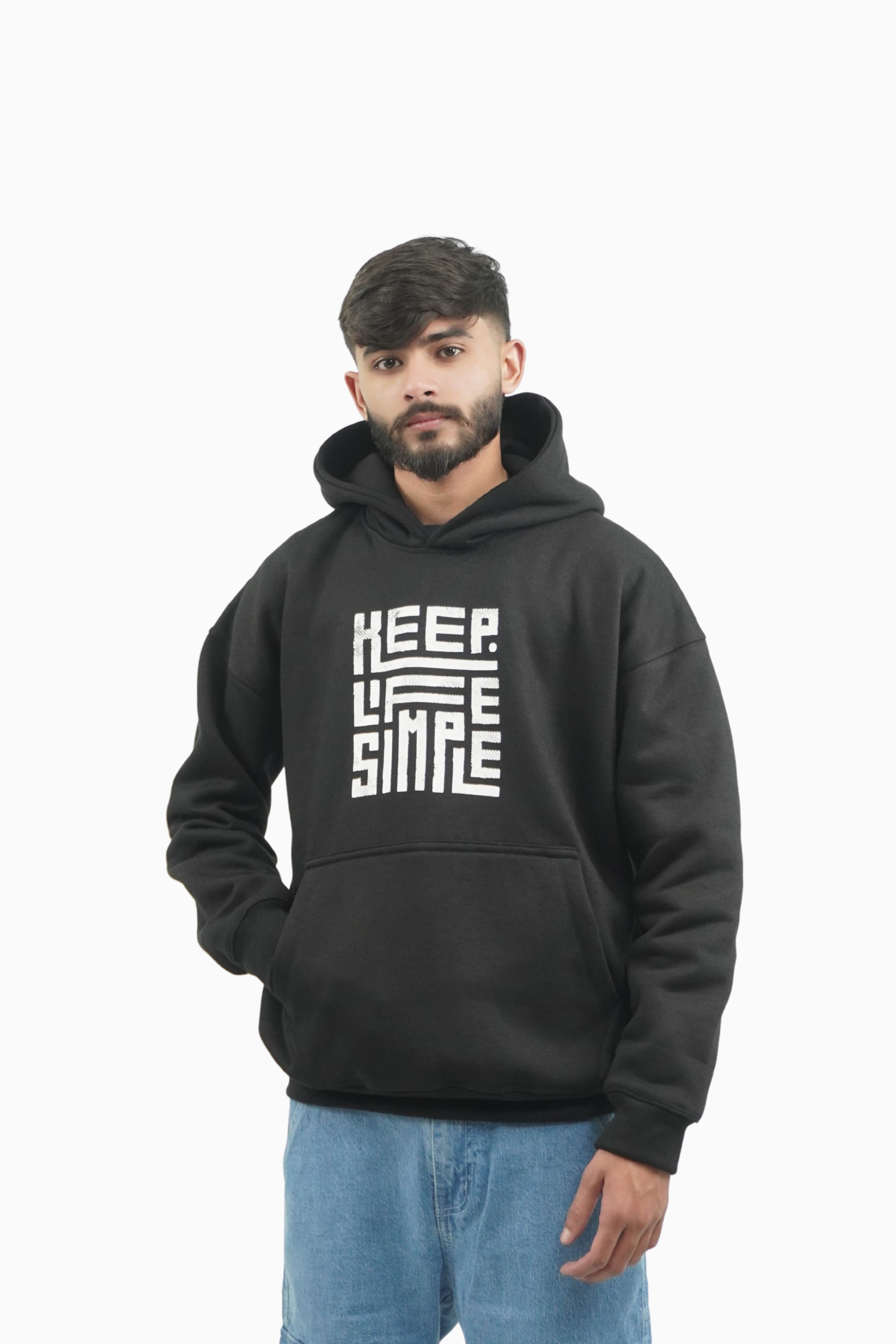 KeepLifeSimple Oversized Hoodie By Elvory