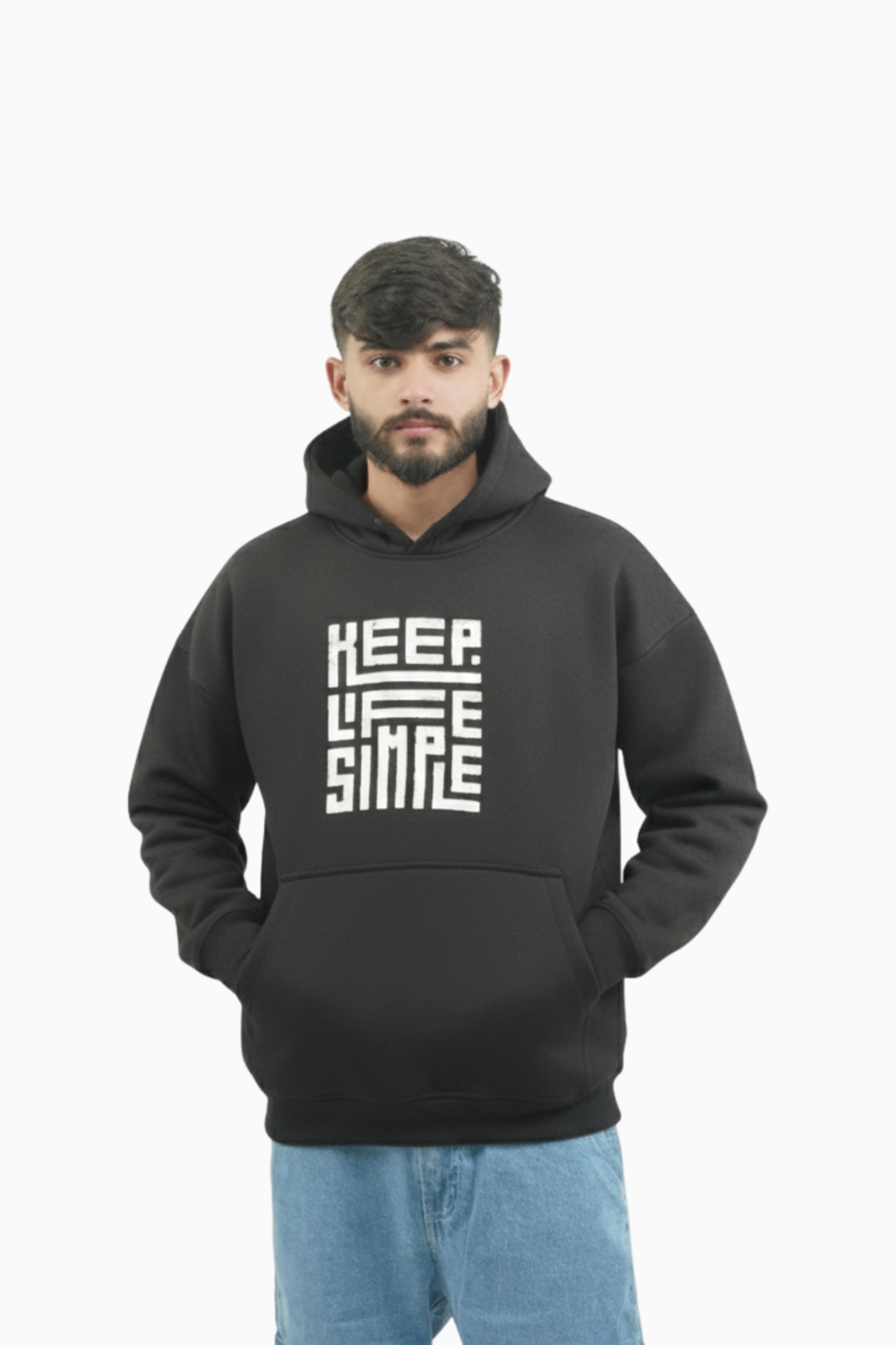 KeepLifeSimple Oversized Hoodie By Elvory