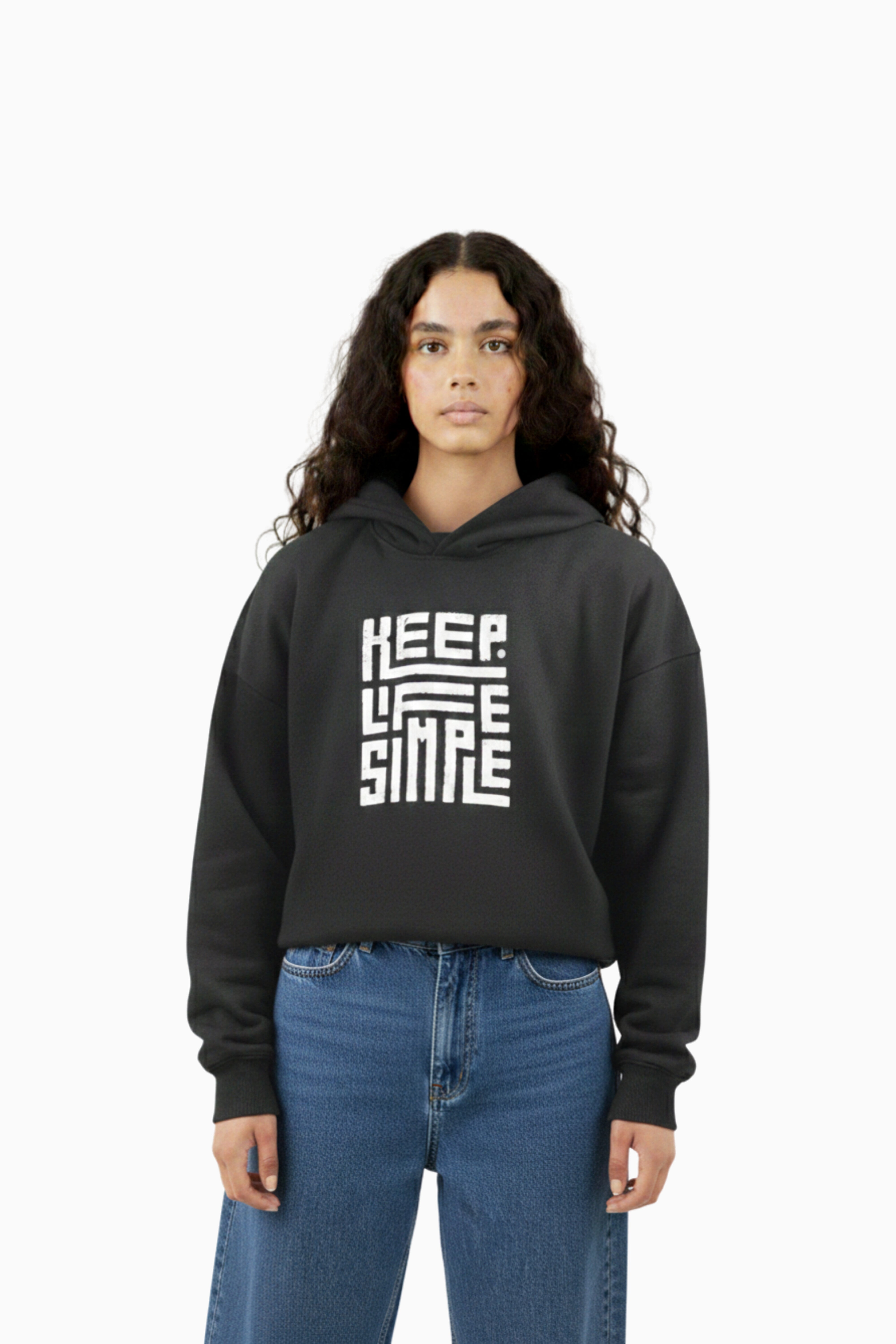 KeepLifeSimple Oversized Hoodie By Elvory