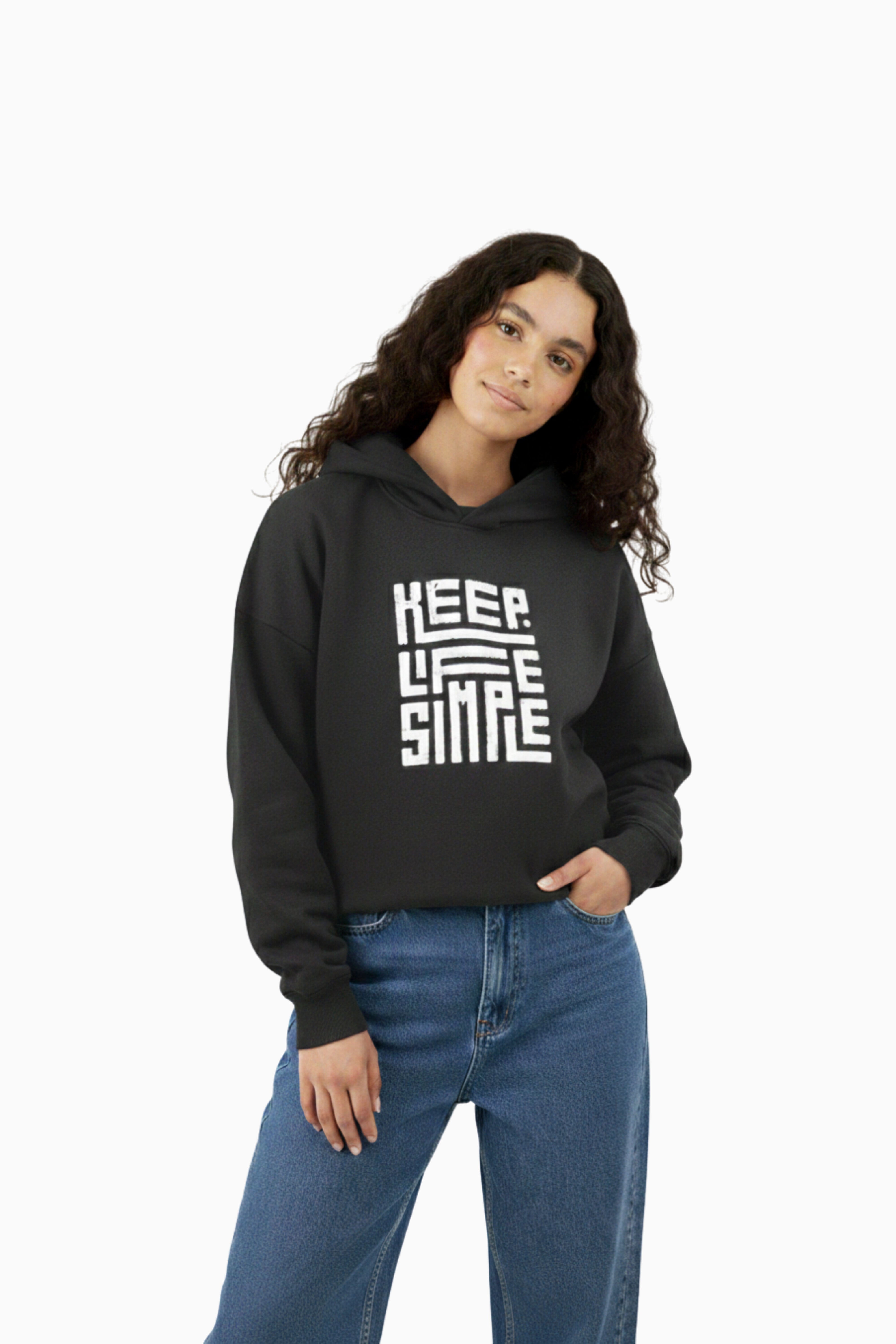 KeepLifeSimple Oversized Hoodie By Elvory