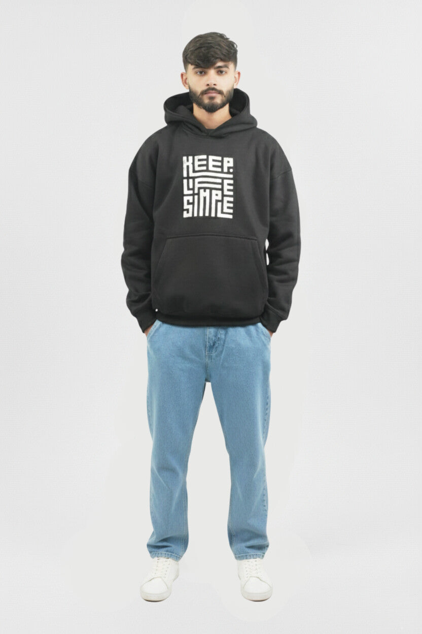 KeepLifeSimple Oversized Hoodie By Elvory