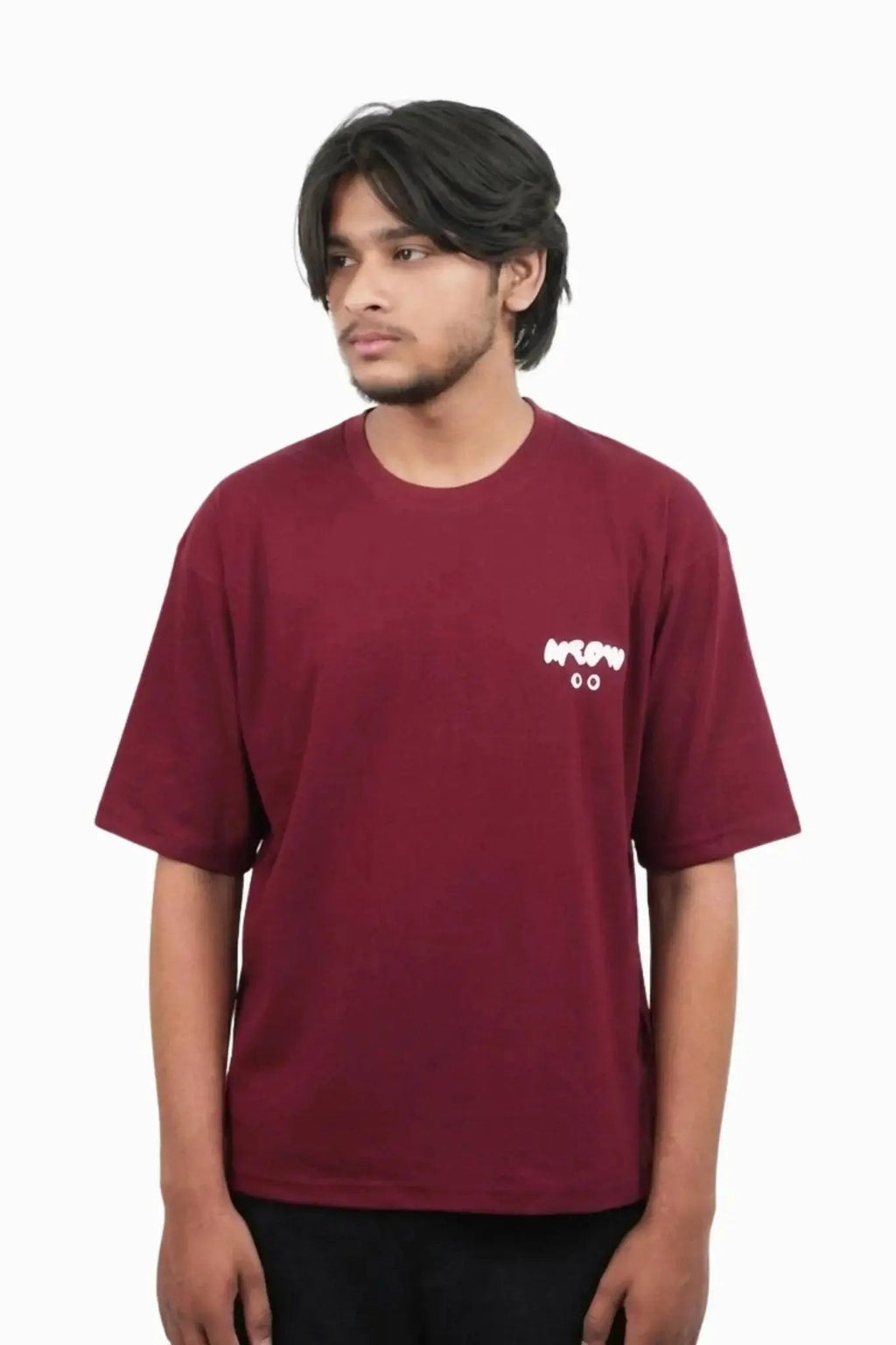 MEOW. Oversized T-Shirt - Elvory