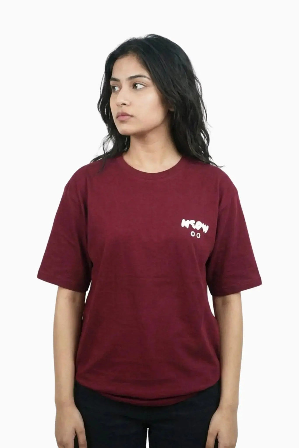 MEOW. Oversized T-Shirt - Elvory