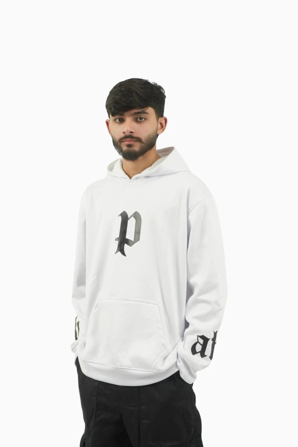 P-Mark Signature Regular-fit Hoodie By Elvory - Elvory