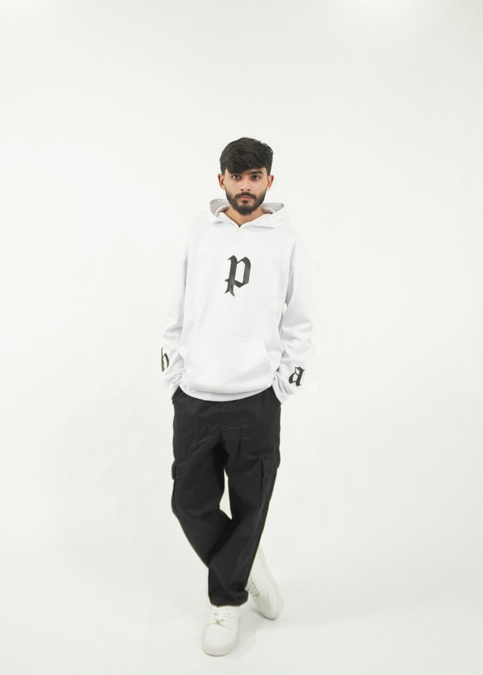 P-Mark Signature Regular-fit Hoodie By Elvory