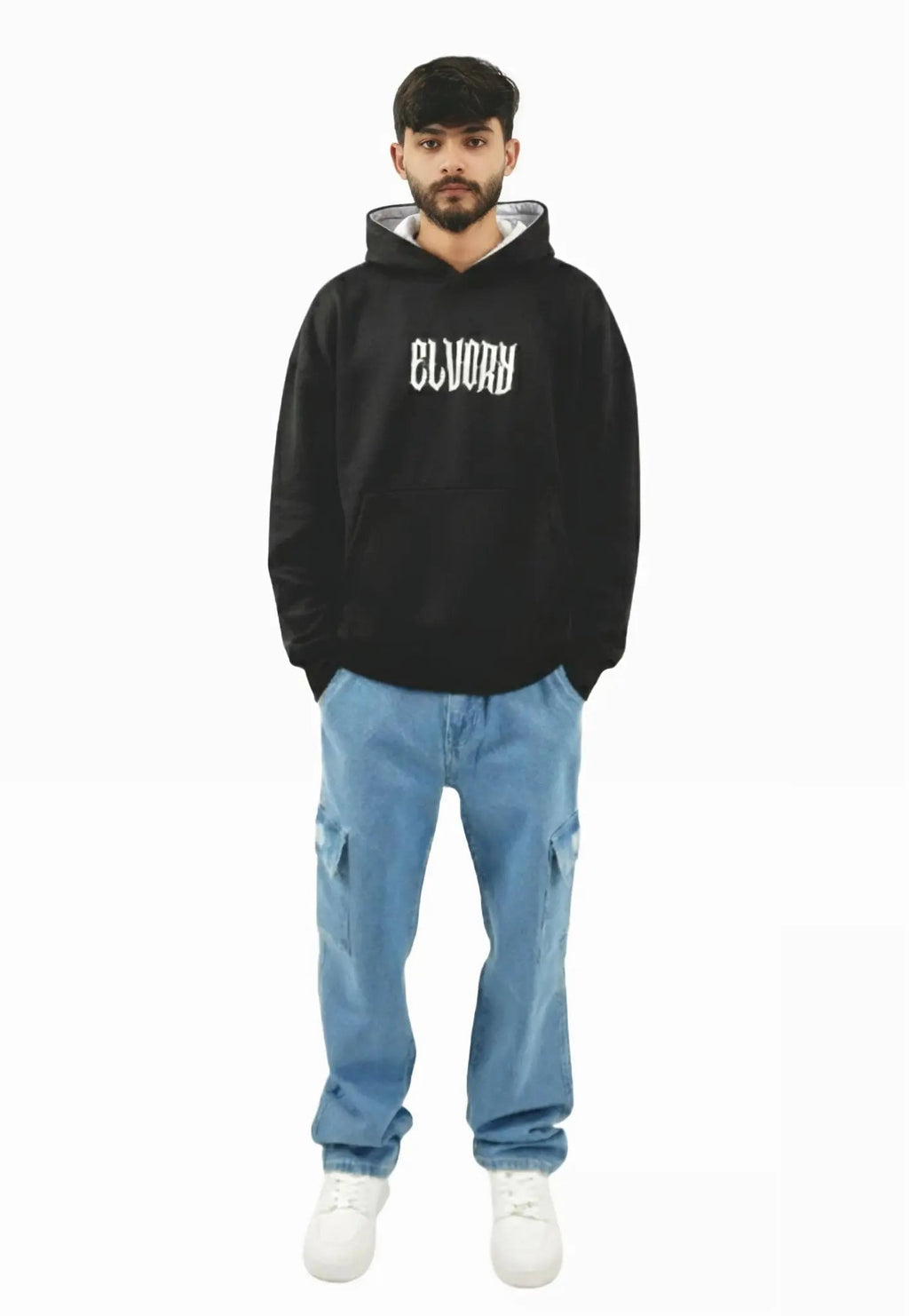 Savage Smile Oversized Hoodie by Elvory - Elvory