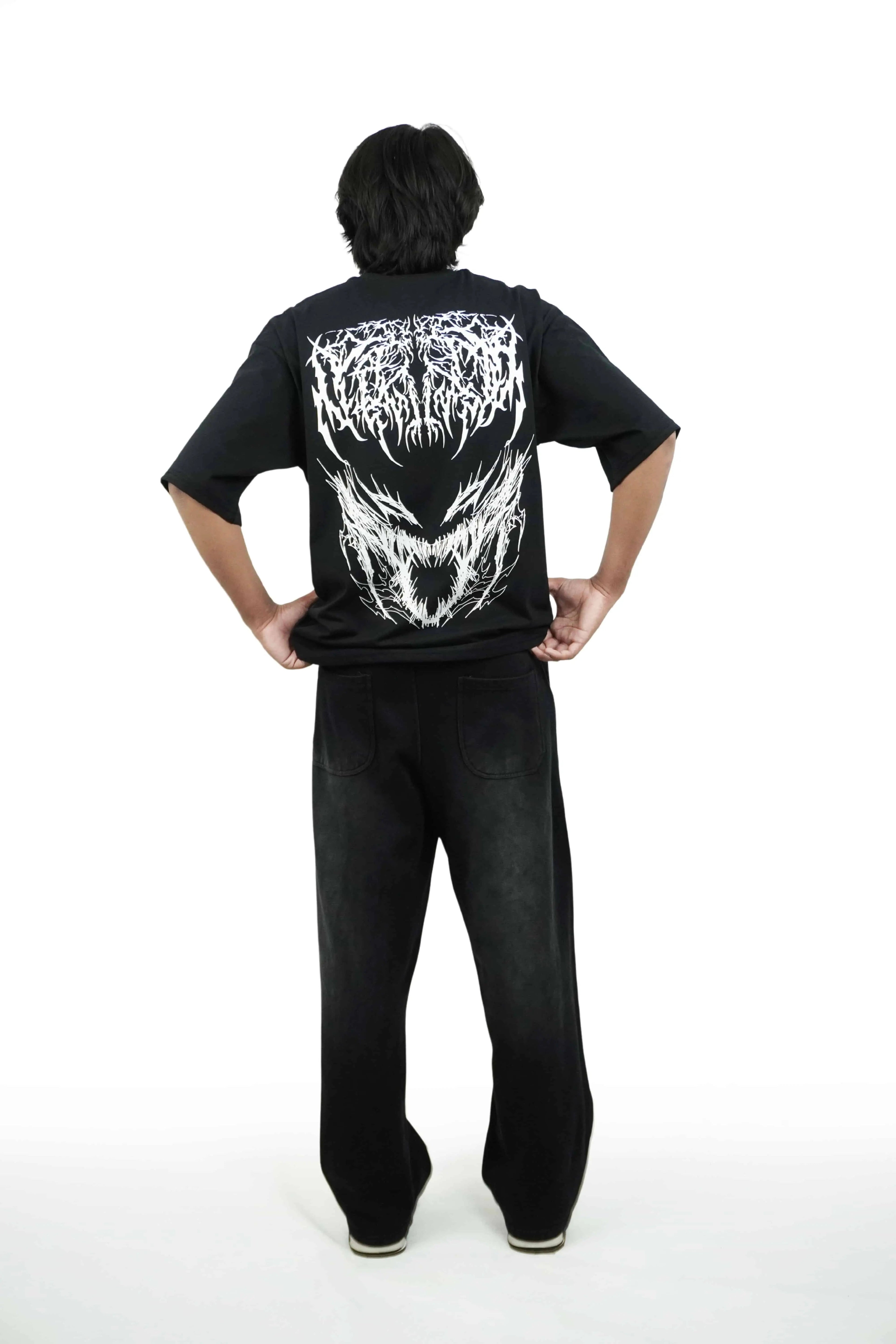 Savage Smile Oversized T-Shirt - Elvory