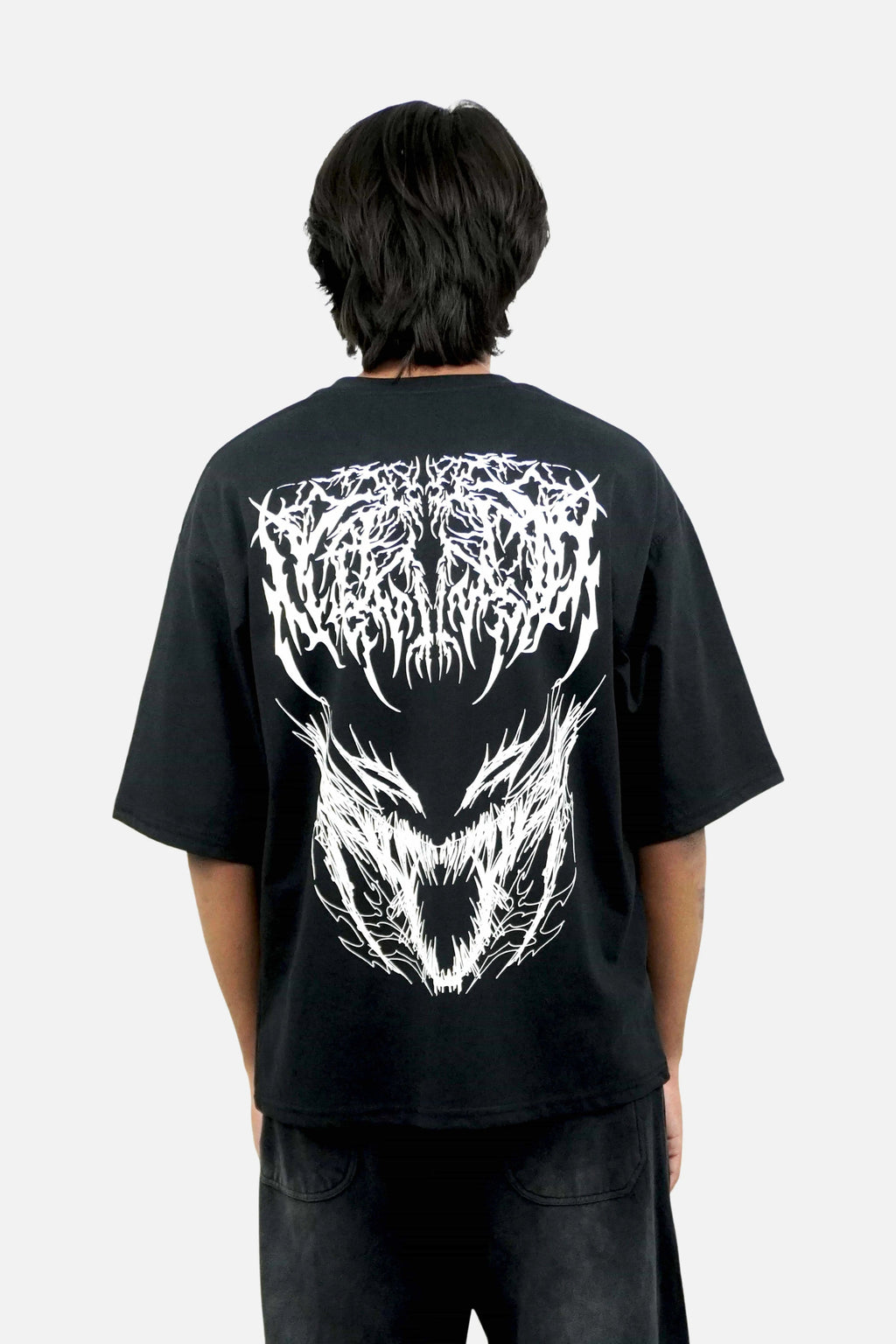 Savage Smile Oversized T-Shirt - Elvory