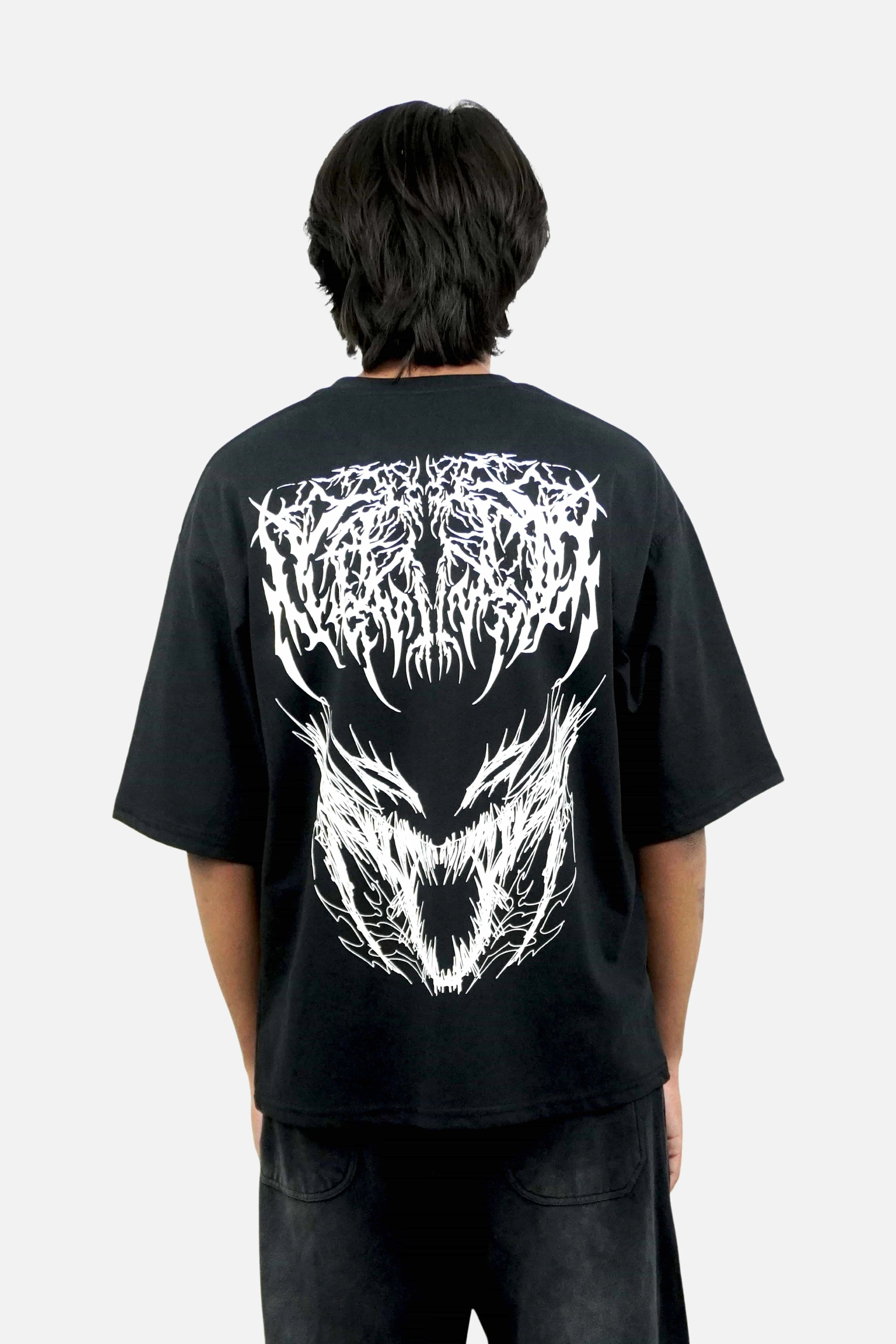 Savage Smile Oversized T-Shirt - Elvory