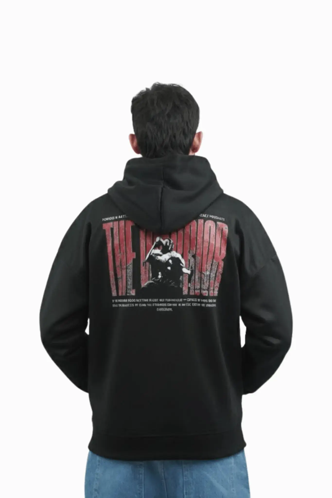 The Warrior Oversized Hoodie By Elvory - Elvory