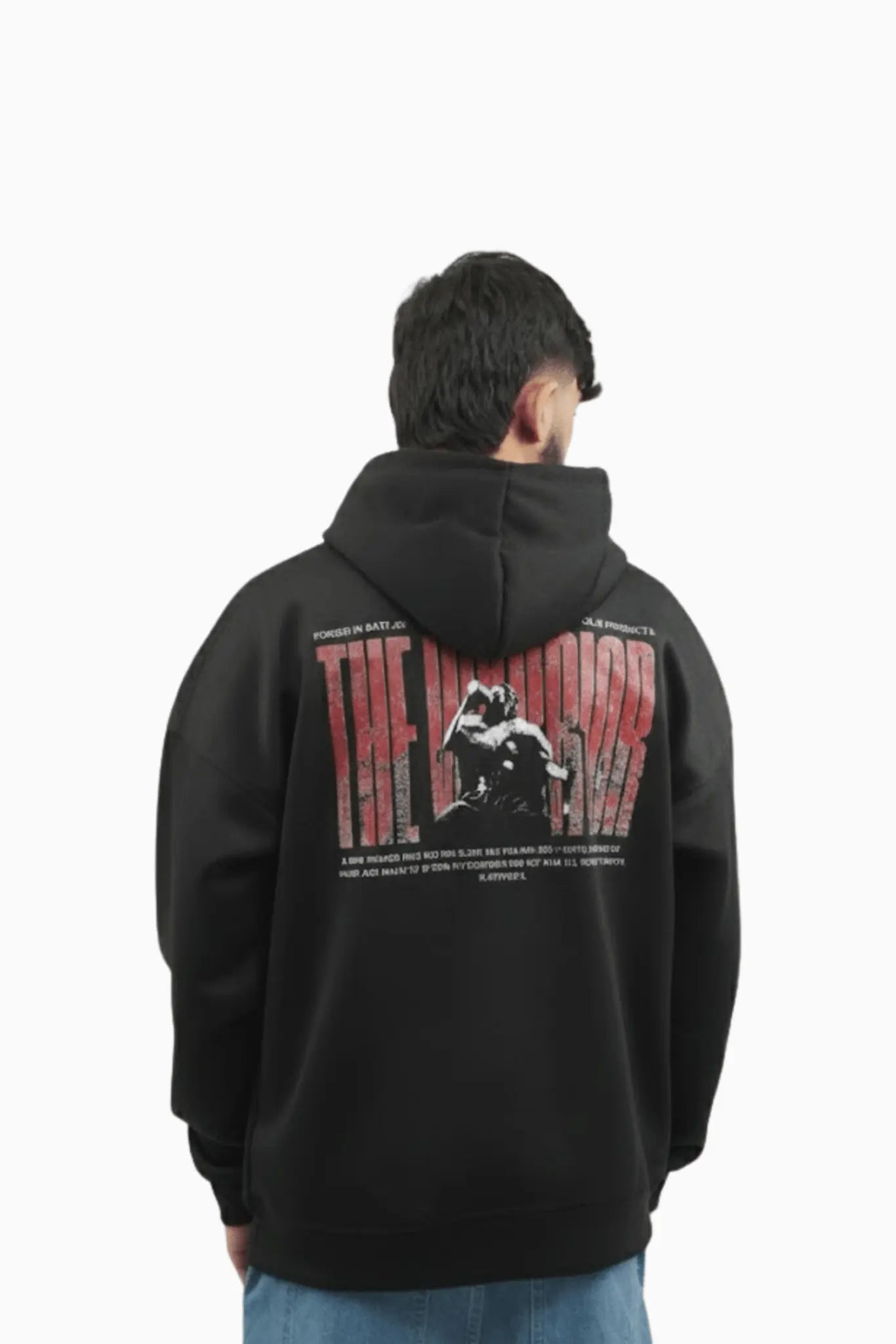 The Warrior Oversized Hoodie By Elvory - Elvory