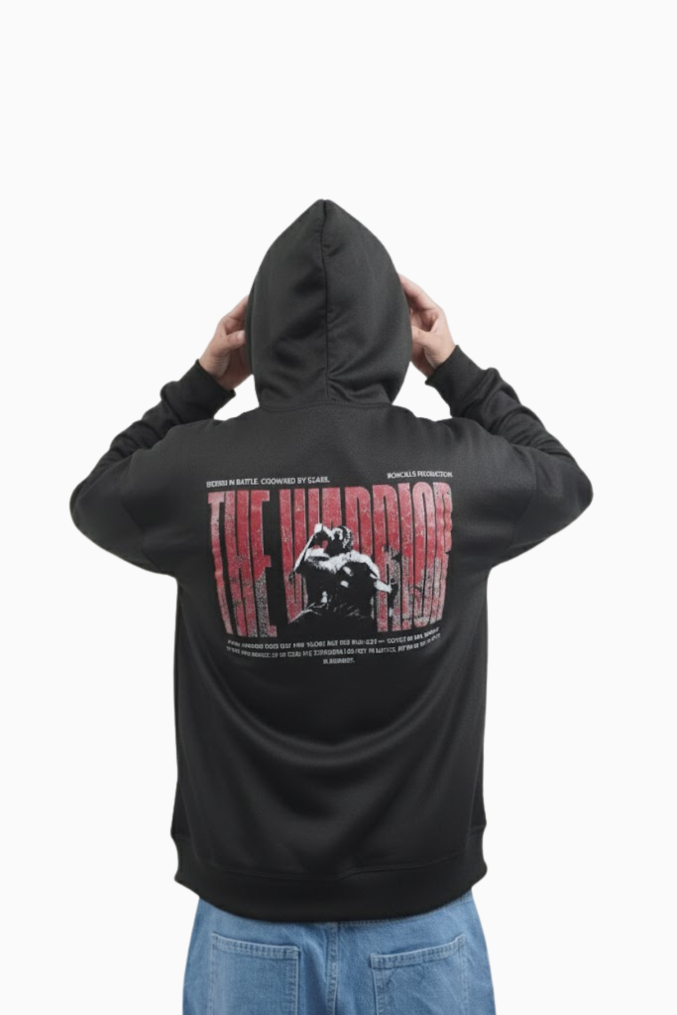 The Warrior Oversized Hoodie By Elvory