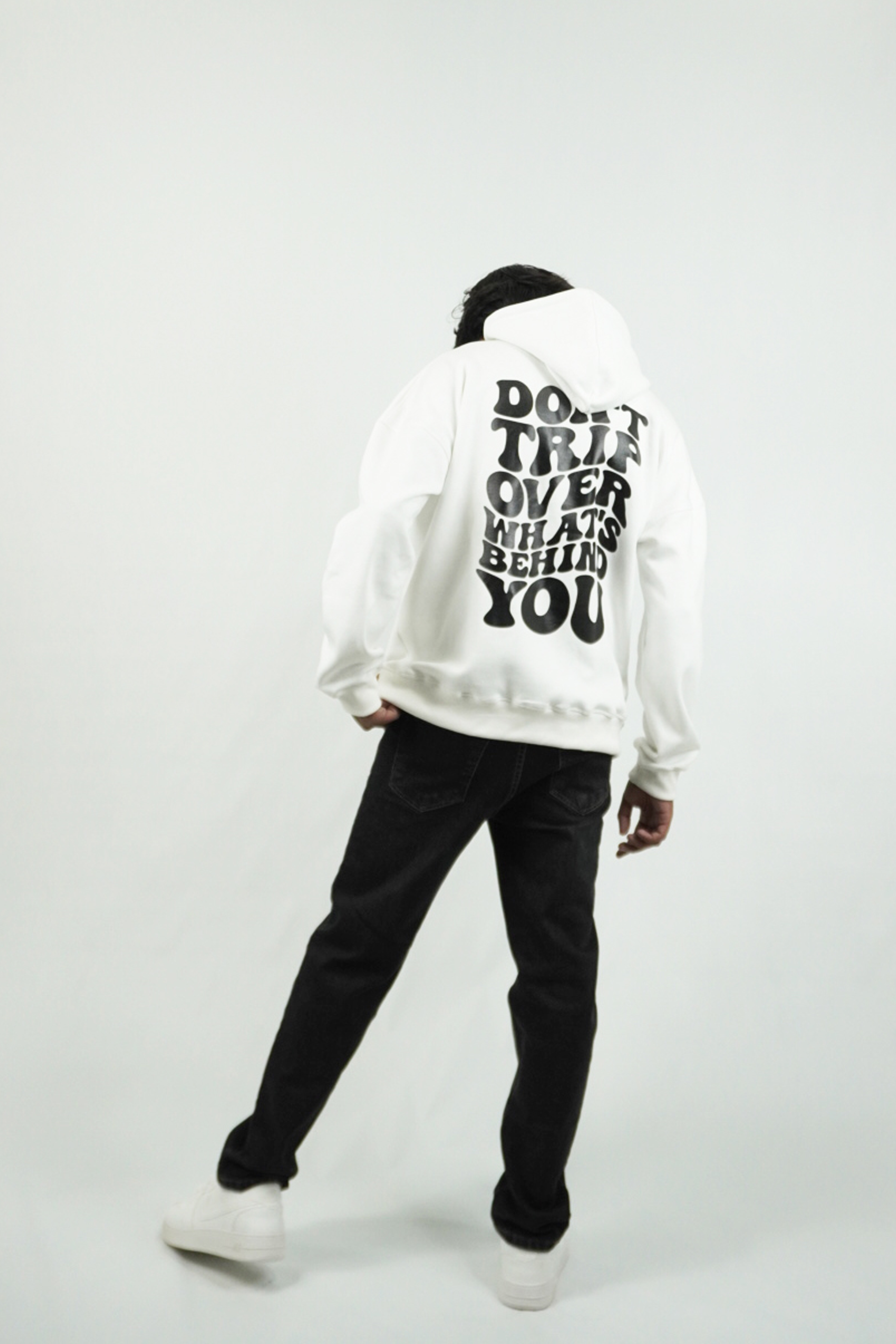 Snow Aura Oversize Hoodie By Elvory