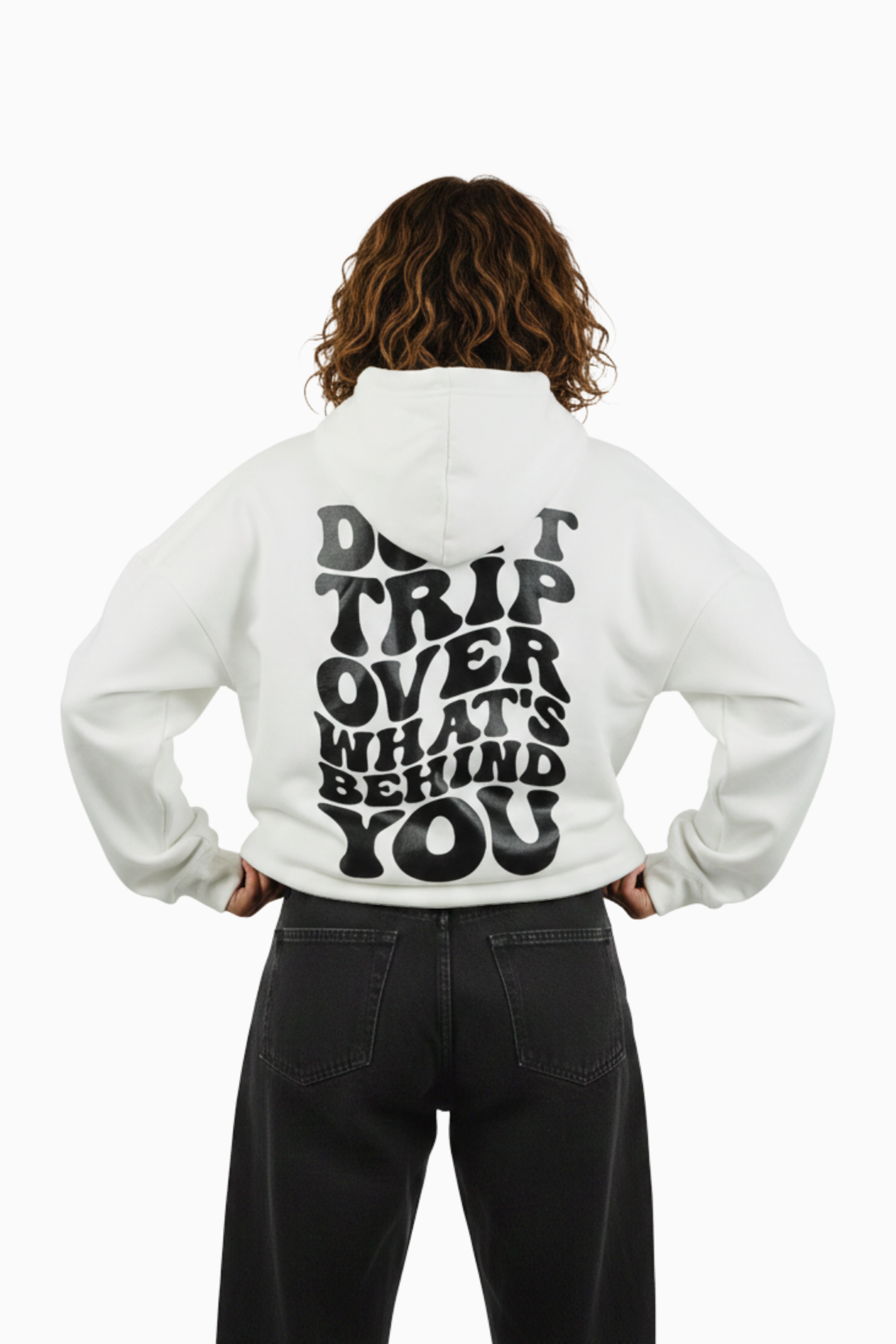 Snow Aura Oversize Hoodie By Elvory