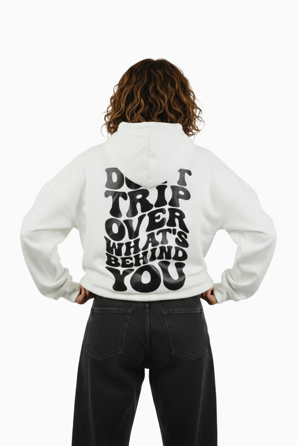Snow Aura Oversize Hoodie By Elvory